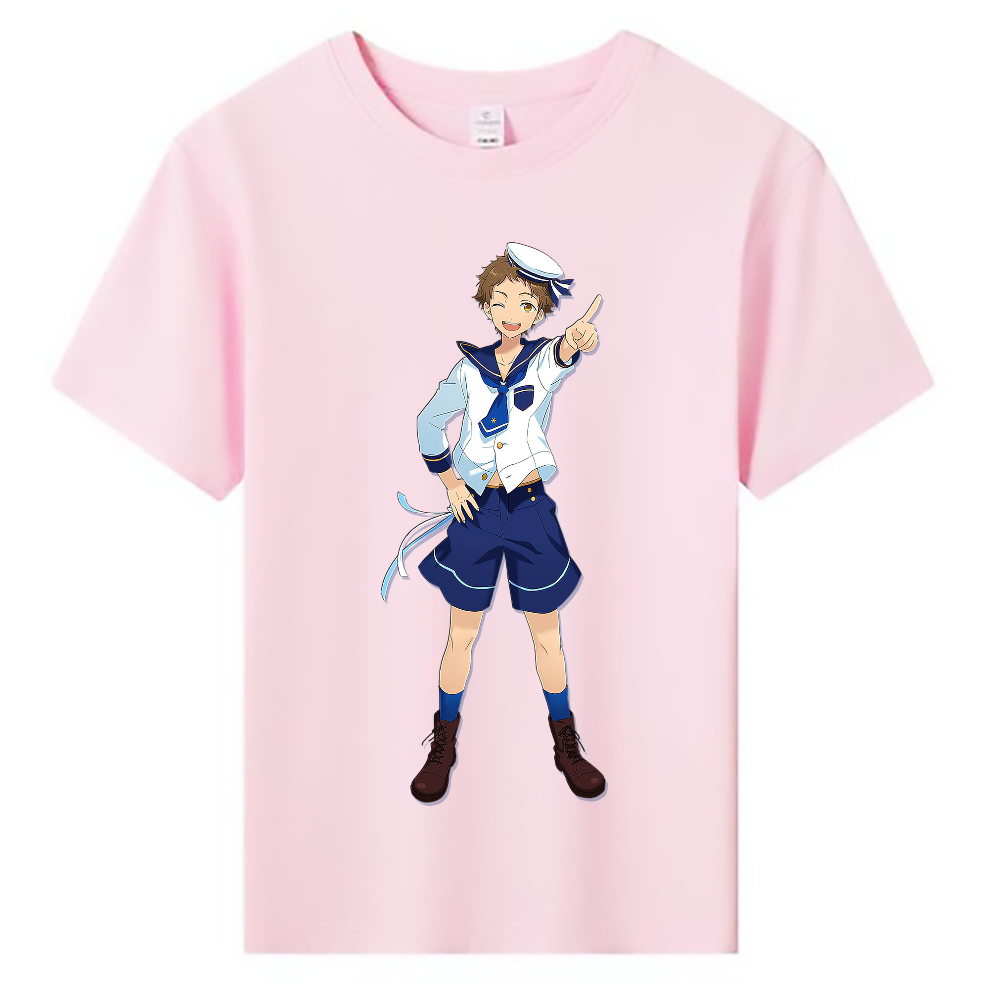 （画像用） あんさんぶるスターズ! Ensemble Stars 綿100％キッズTシャツ（フロントプリント）