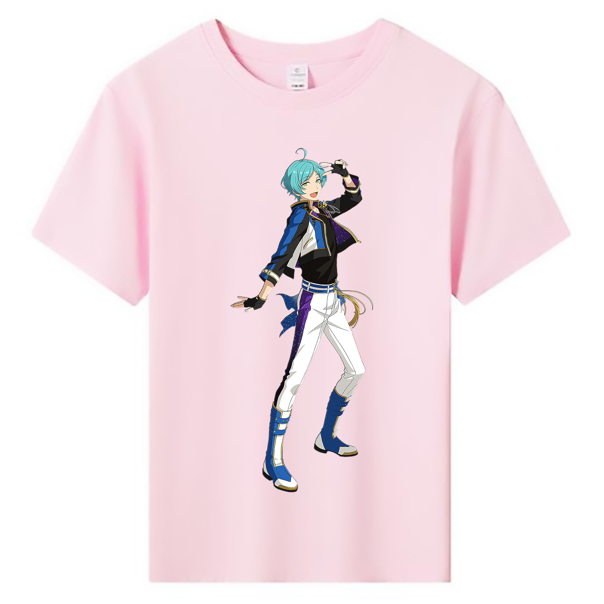 （画像用） あんさんぶるスターズ! Ensemble Stars 綿100％キッズTシャツ（フロントプリント）