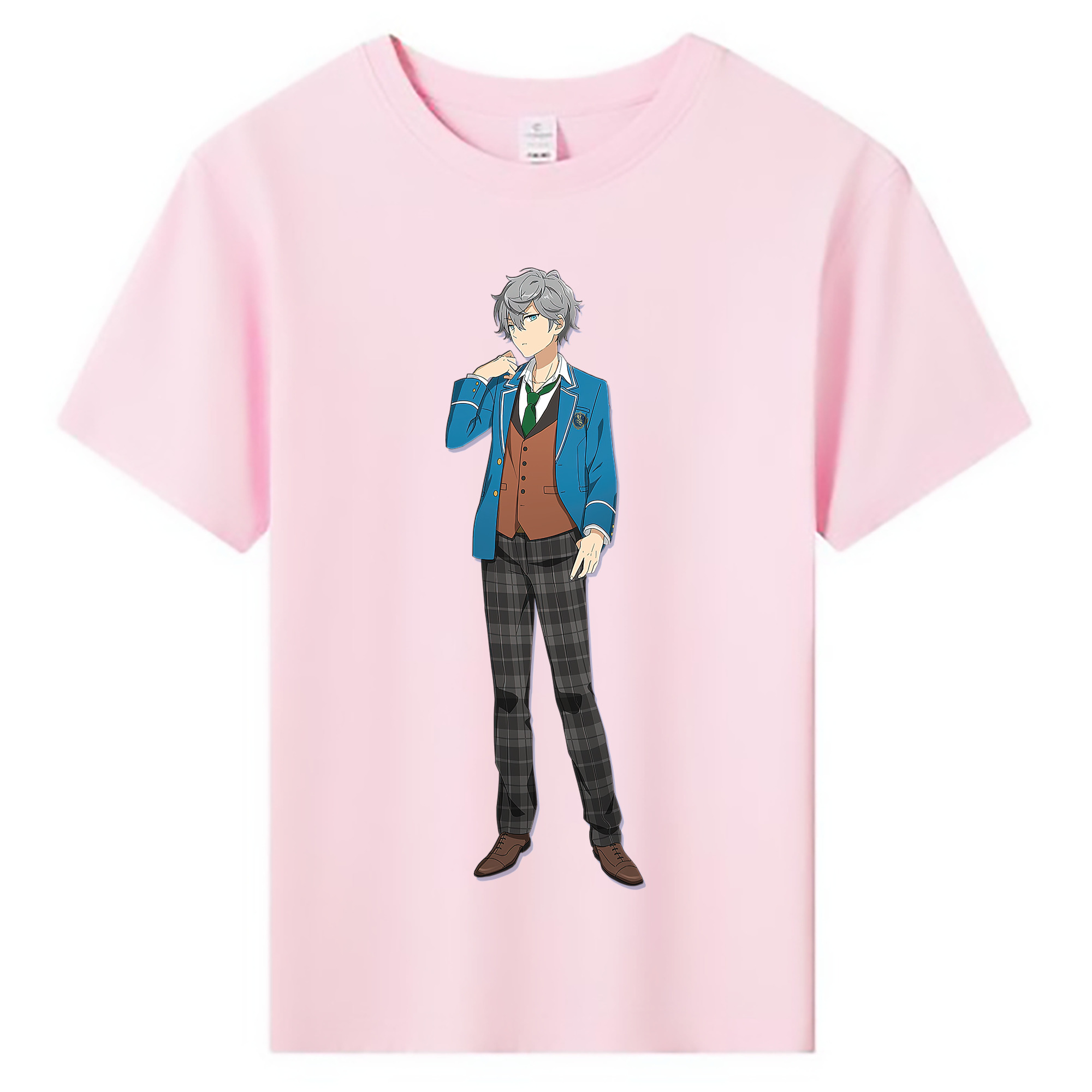 （画像用） あんさんぶるスターズ! Ensemble Stars 綿100％キッズTシャツ（フロントプリント）