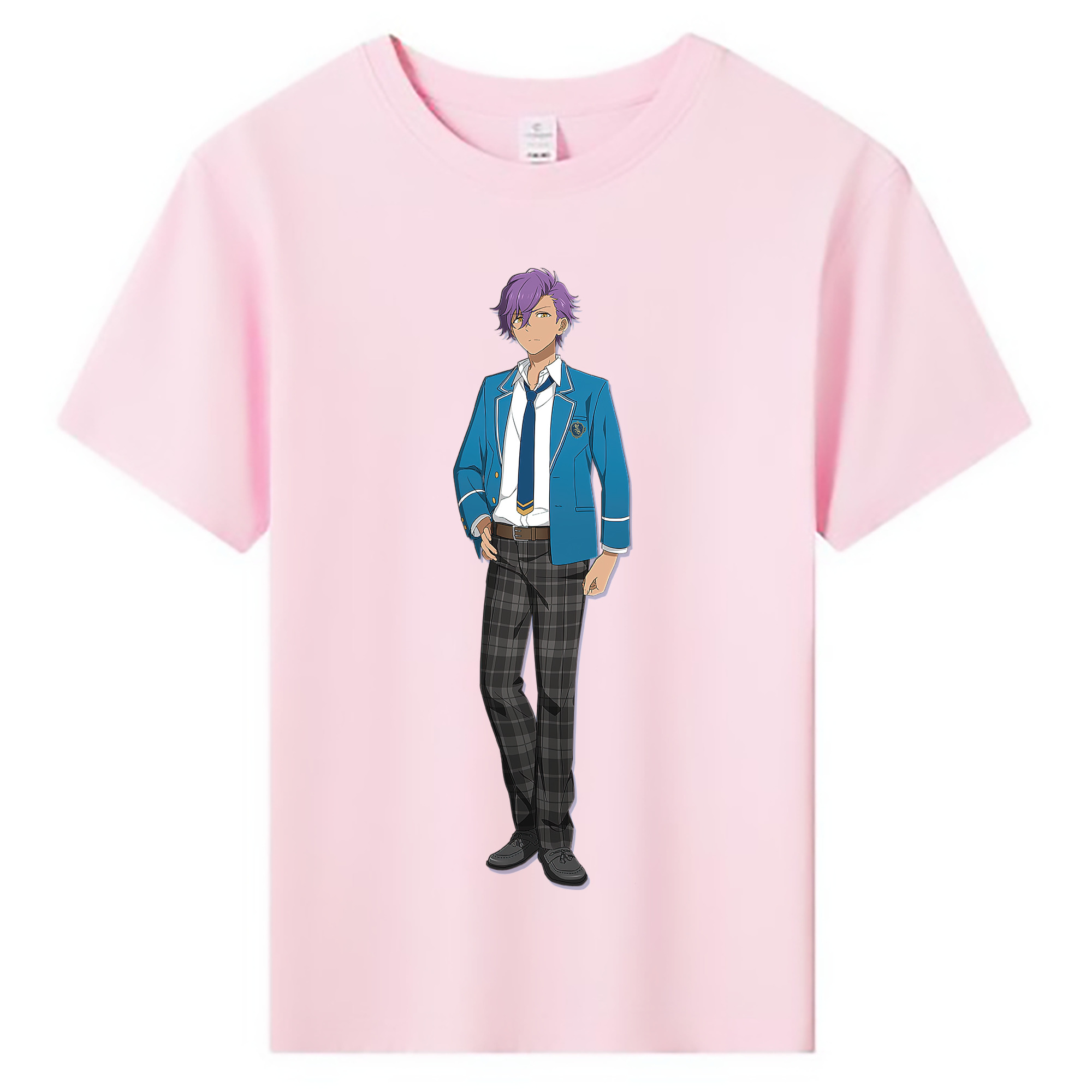 （画像用） あんさんぶるスターズ! Ensemble Stars 綿100％キッズTシャツ（フロントプリント）