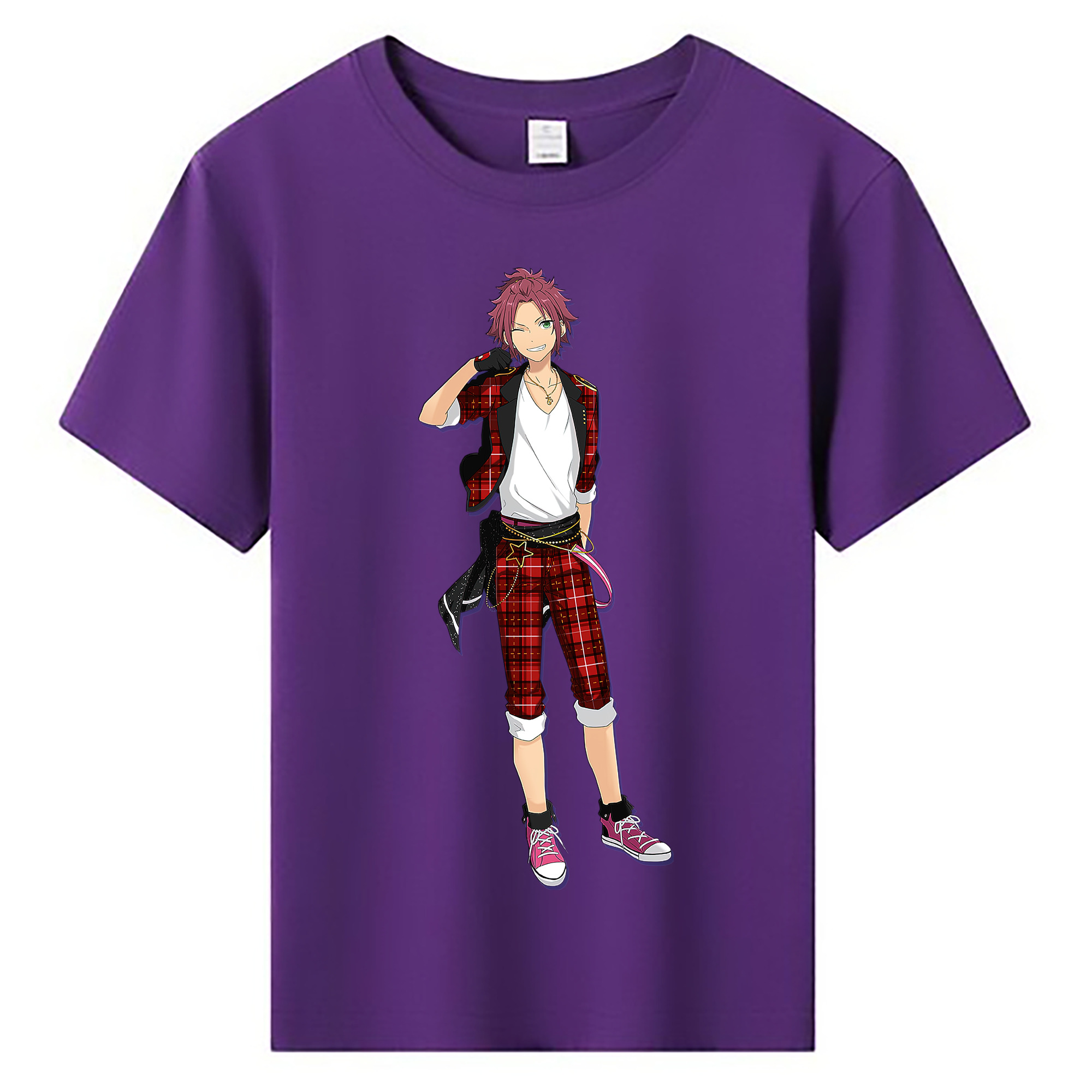 （画像用） あんさんぶるスターズ! Ensemble Stars 綿100％キッズTシャツ（フロントプリント）