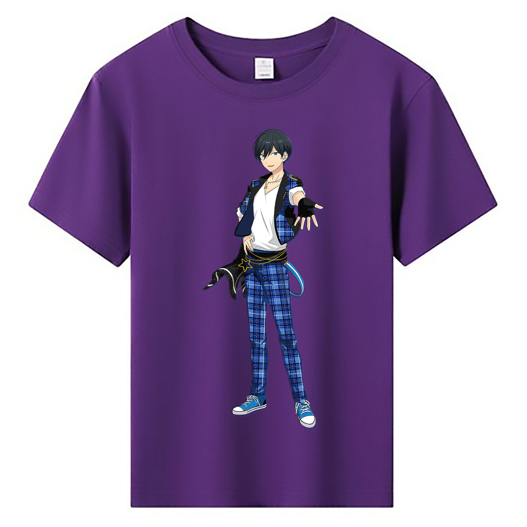 （画像用） あんさんぶるスターズ! Ensemble Stars 綿100％キッズTシャツ（フロントプリント）