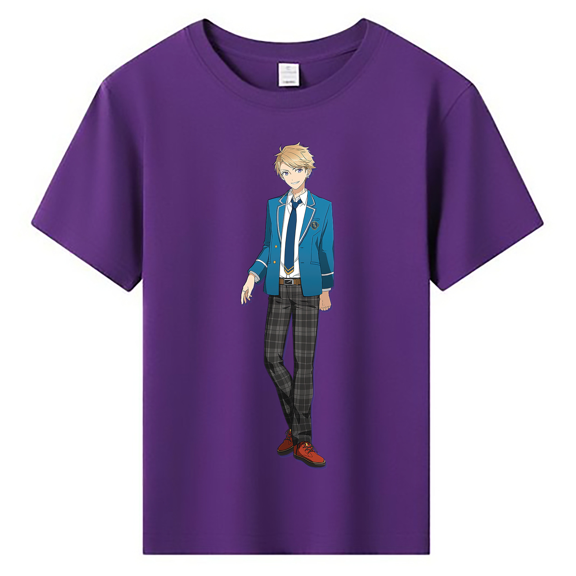 （画像用） あんさんぶるスターズ! Ensemble Stars 綿100％キッズTシャツ（フロントプリント）