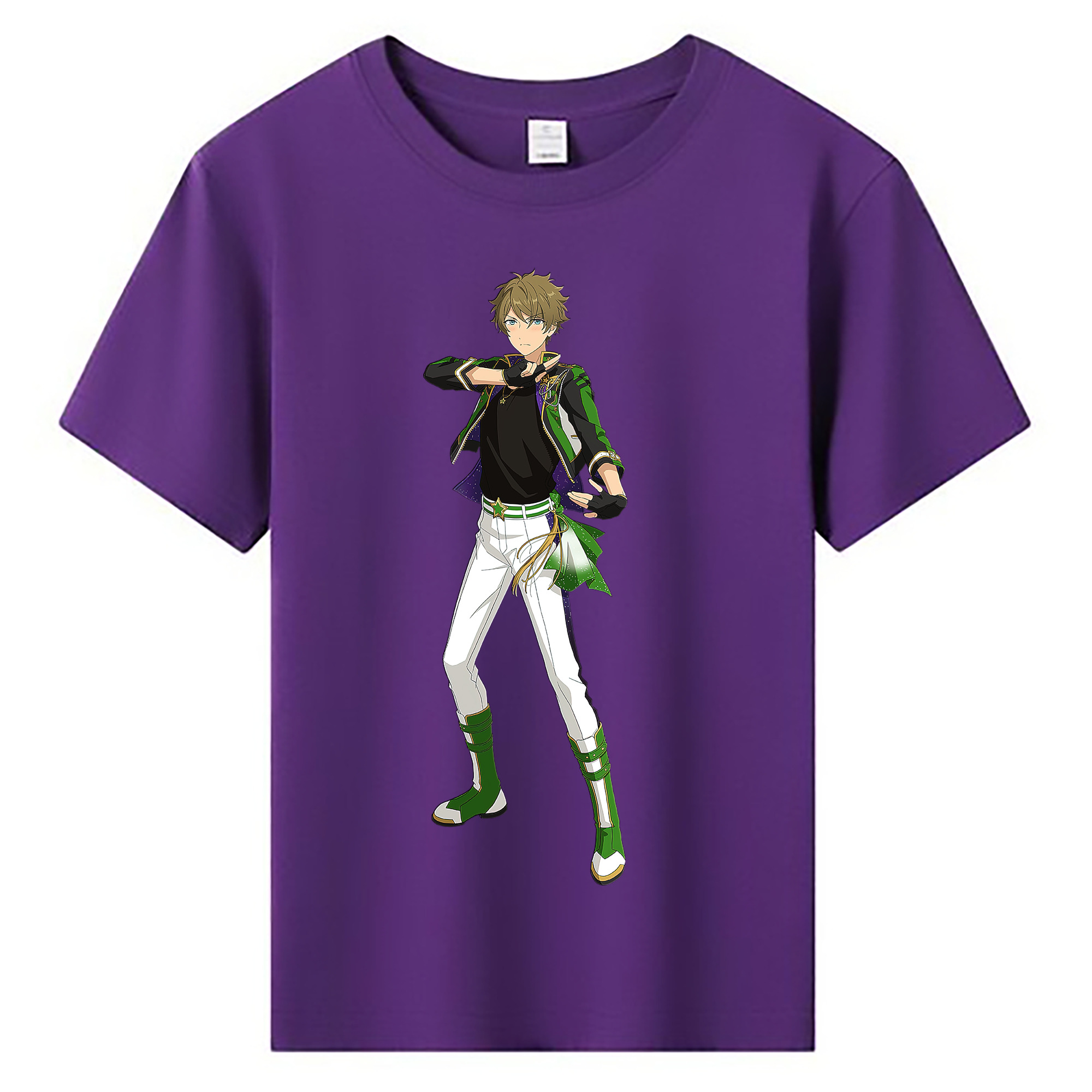 （画像用） あんさんぶるスターズ! Ensemble Stars 綿100％キッズTシャツ（フロントプリント）