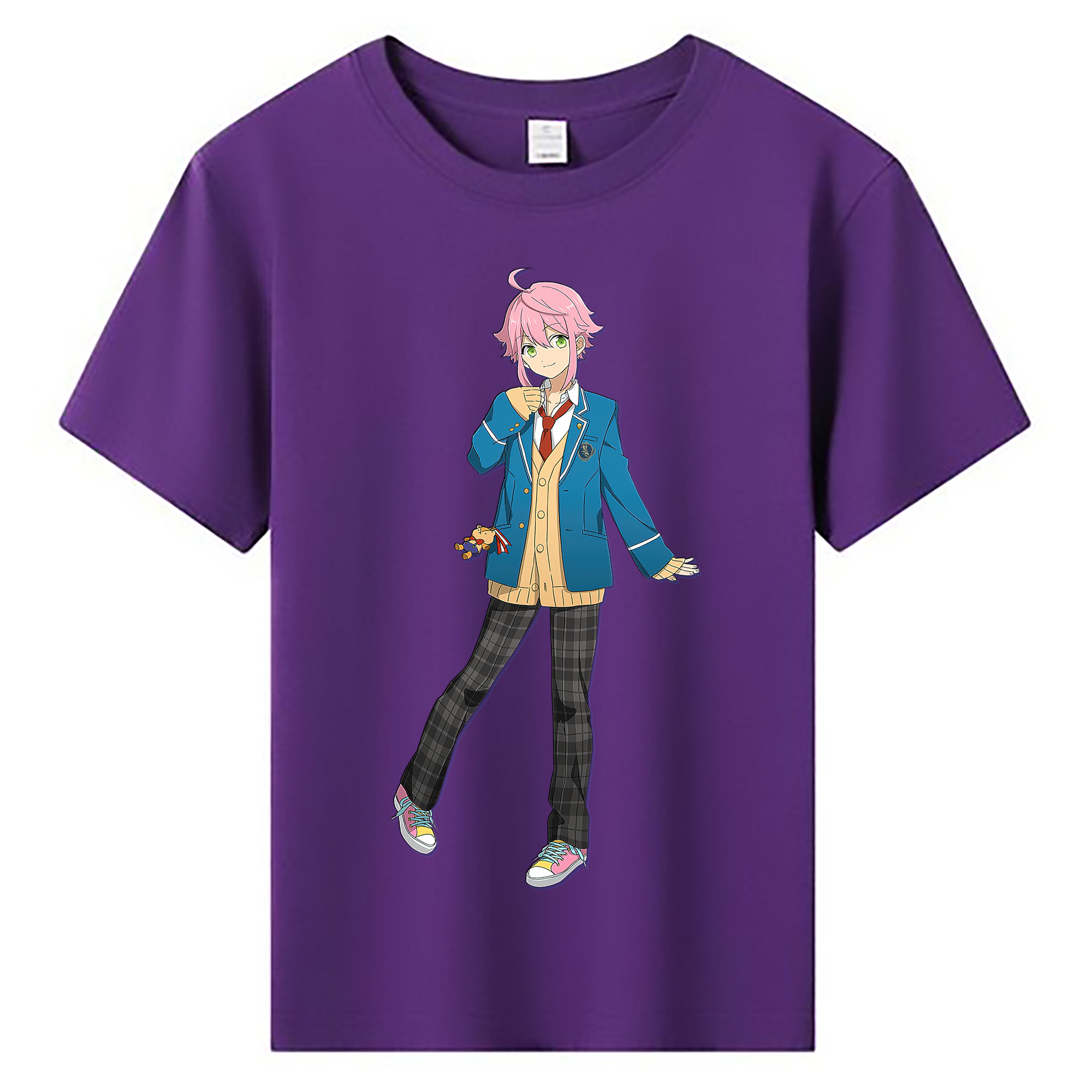 （画像用） あんさんぶるスターズ! Ensemble Stars 綿100％キッズTシャツ（フロントプリント）