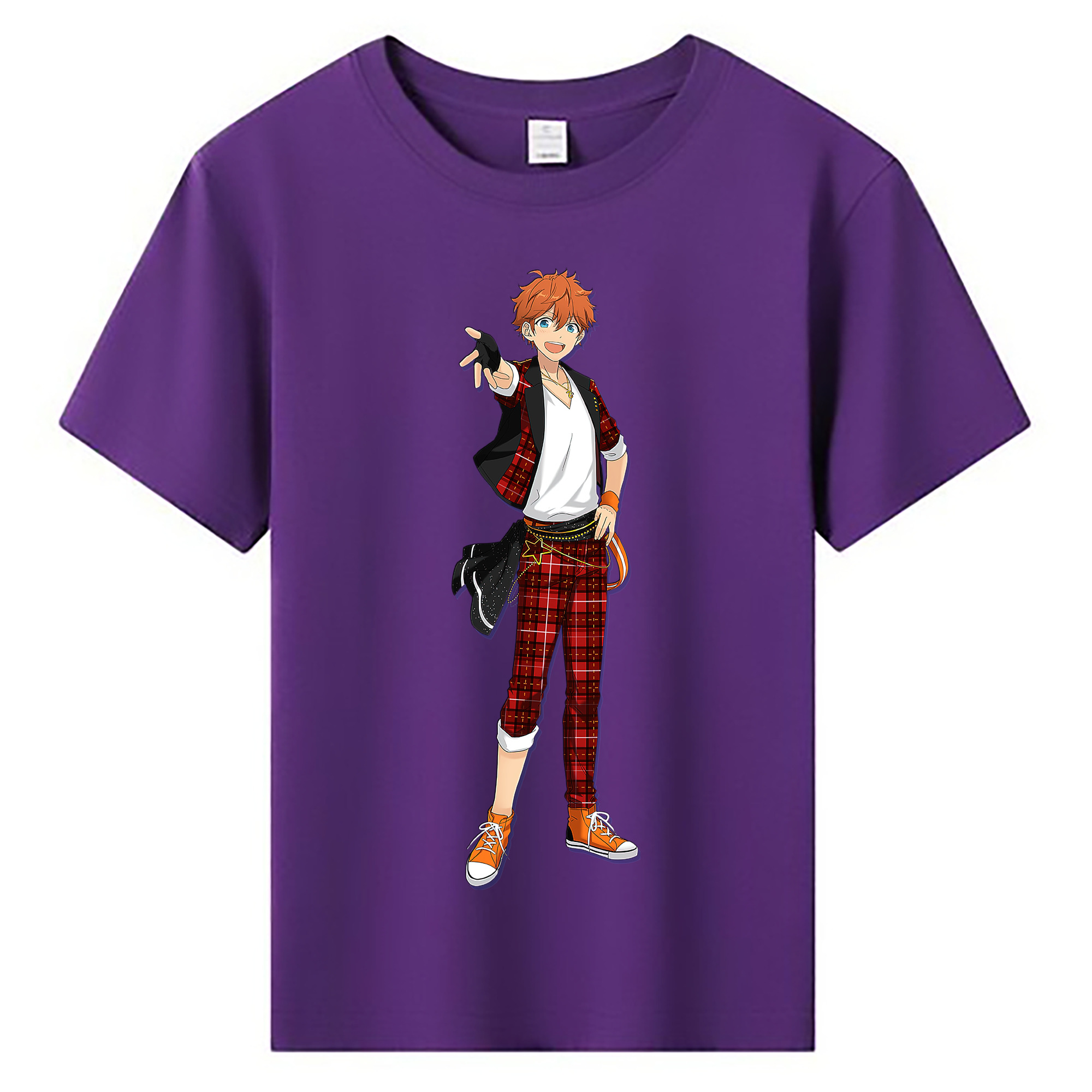 （画像用） あんさんぶるスターズ! Ensemble Stars 綿100％キッズTシャツ（フロントプリント）