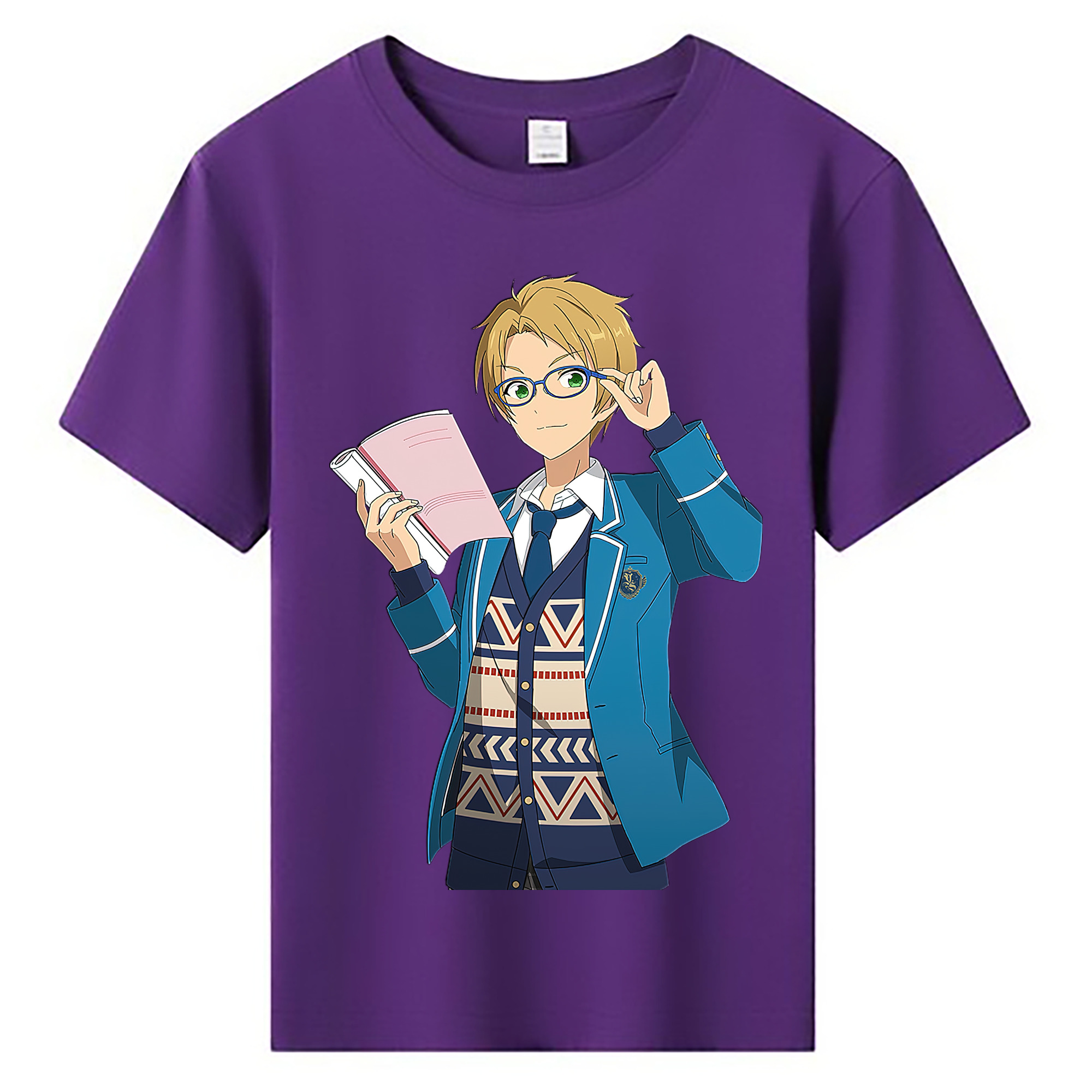 （画像用） あんさんぶるスターズ! Ensemble Stars 綿100％キッズTシャツ（フロントプリント）