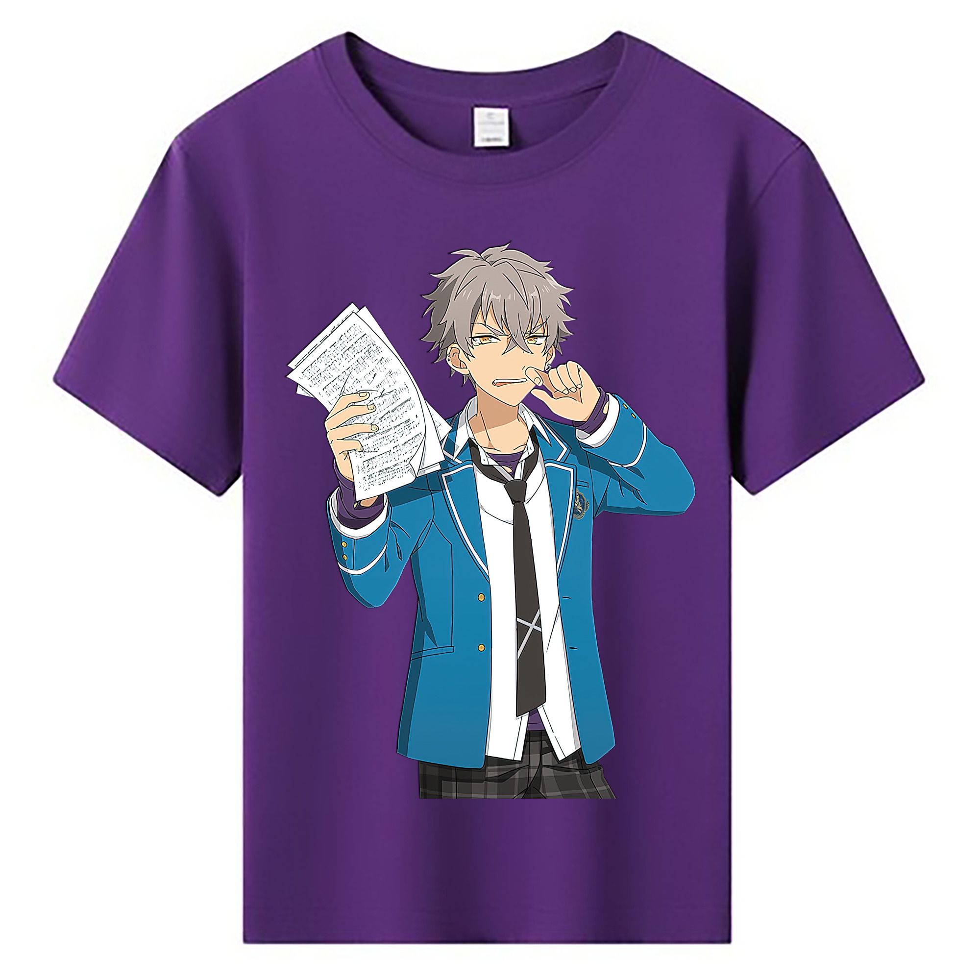 （画像用） あんさんぶるスターズ! Ensemble Stars 綿100％キッズTシャツ（フロントプリント）