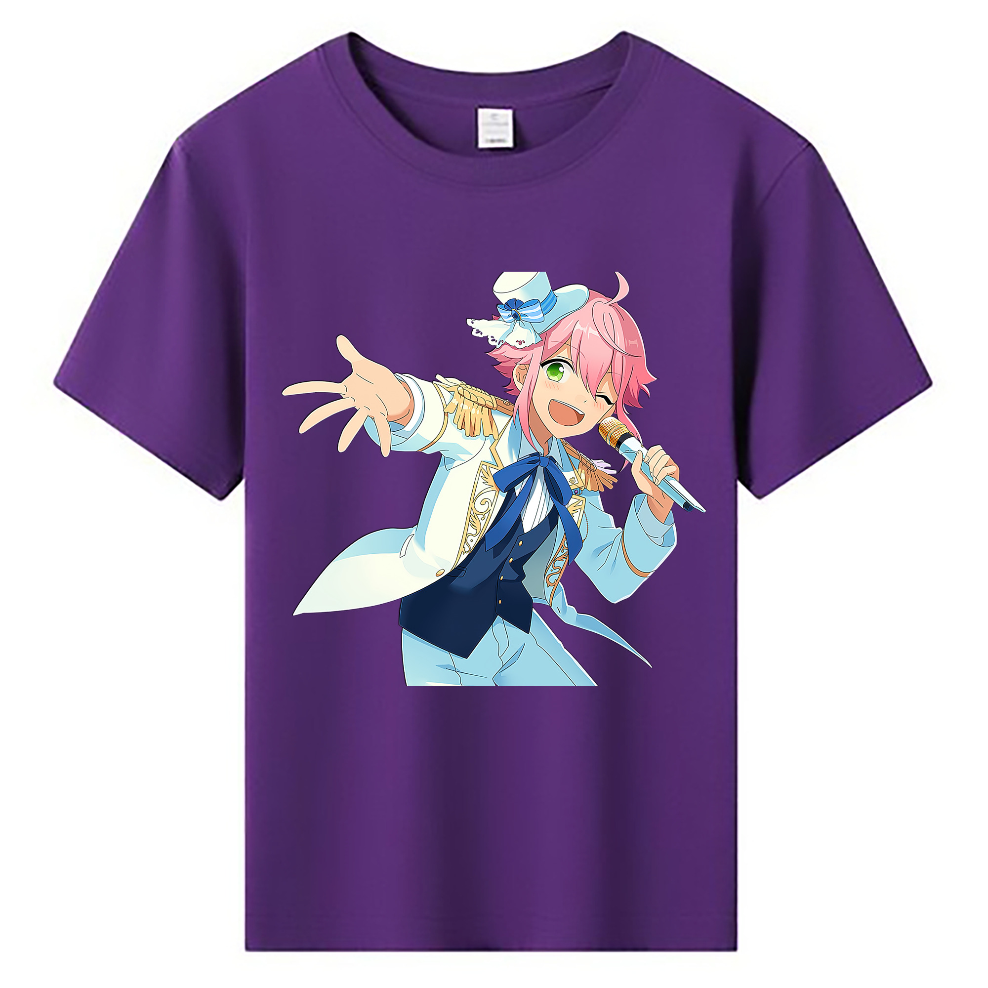 （画像用） あんさんぶるスターズ! Ensemble Stars 綿100％キッズTシャツ（フロントプリント）