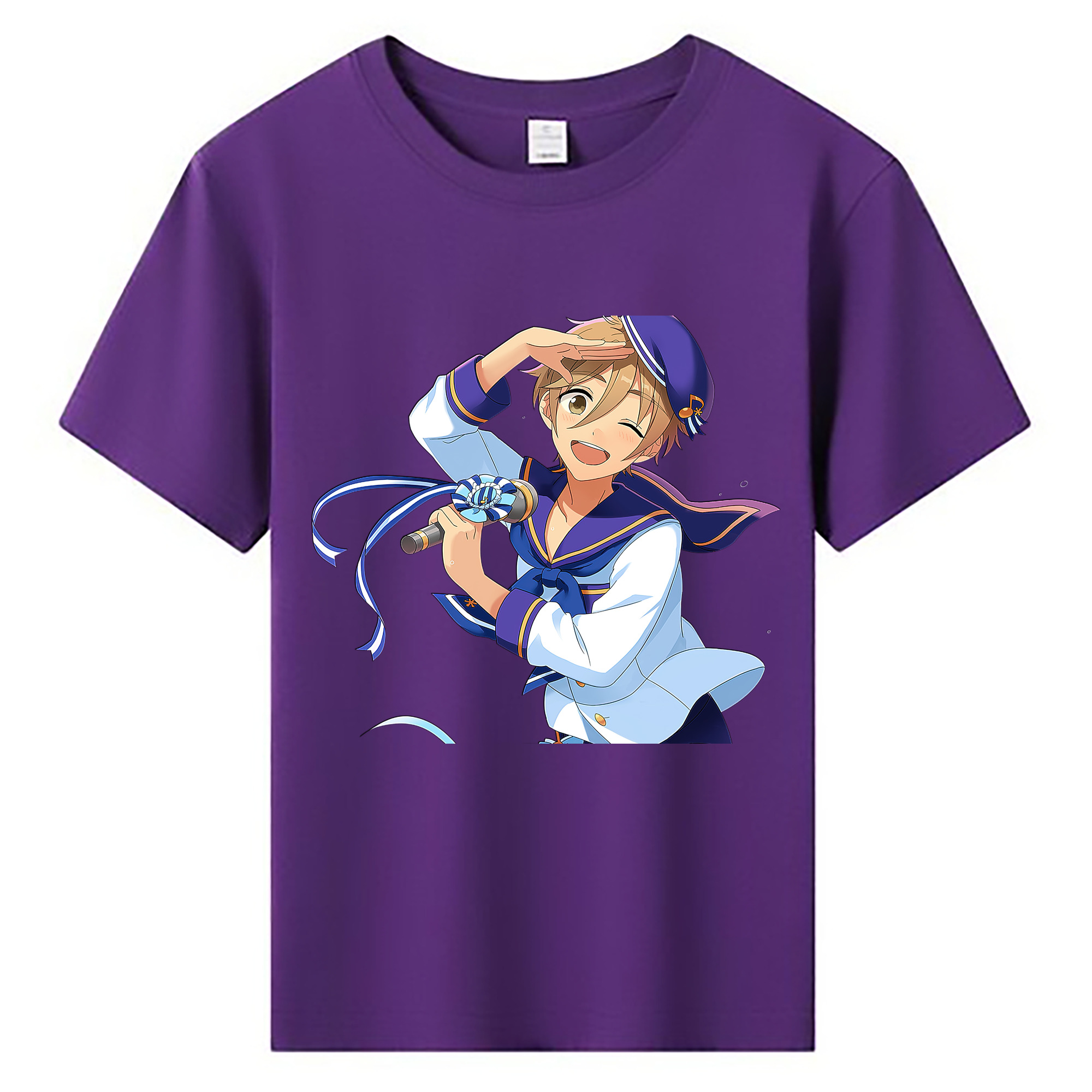 （画像用） あんさんぶるスターズ! Ensemble Stars 綿100％キッズTシャツ（フロントプリント）