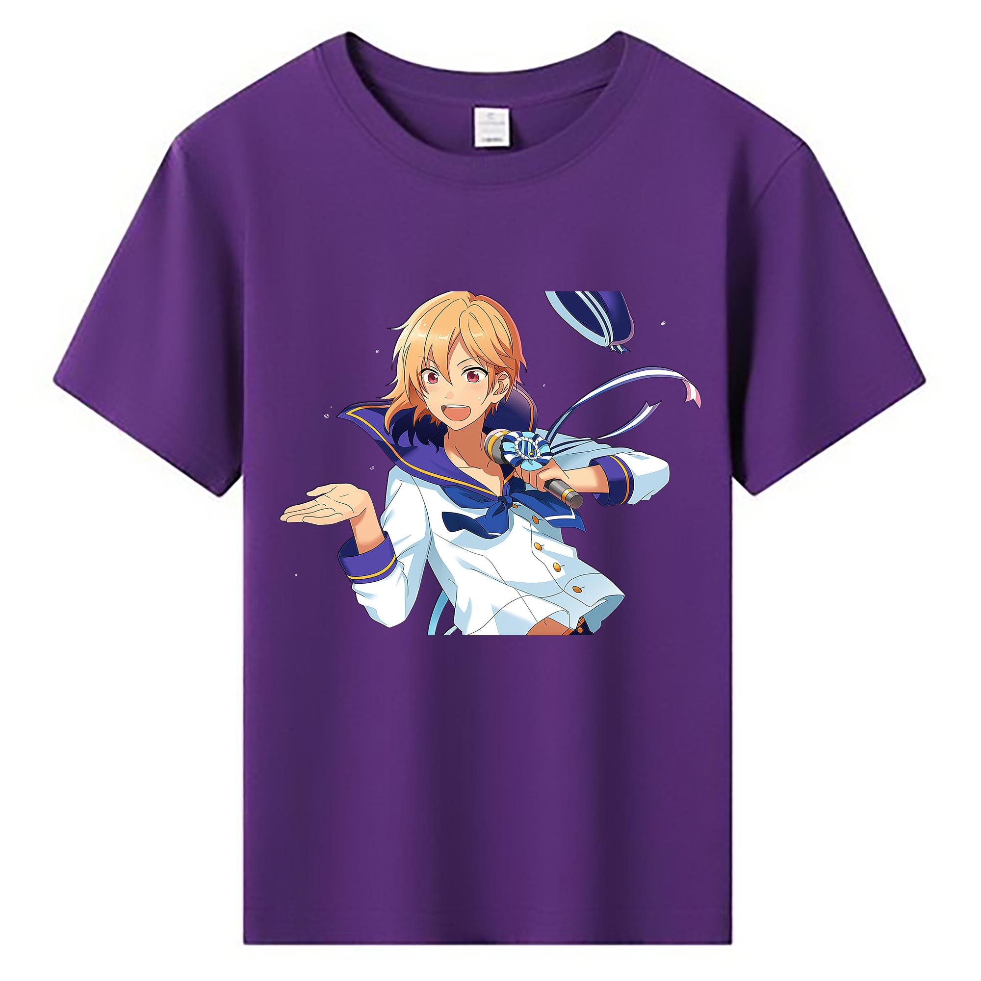 （画像用） あんさんぶるスターズ! Ensemble Stars 綿100％キッズTシャツ（フロントプリント）