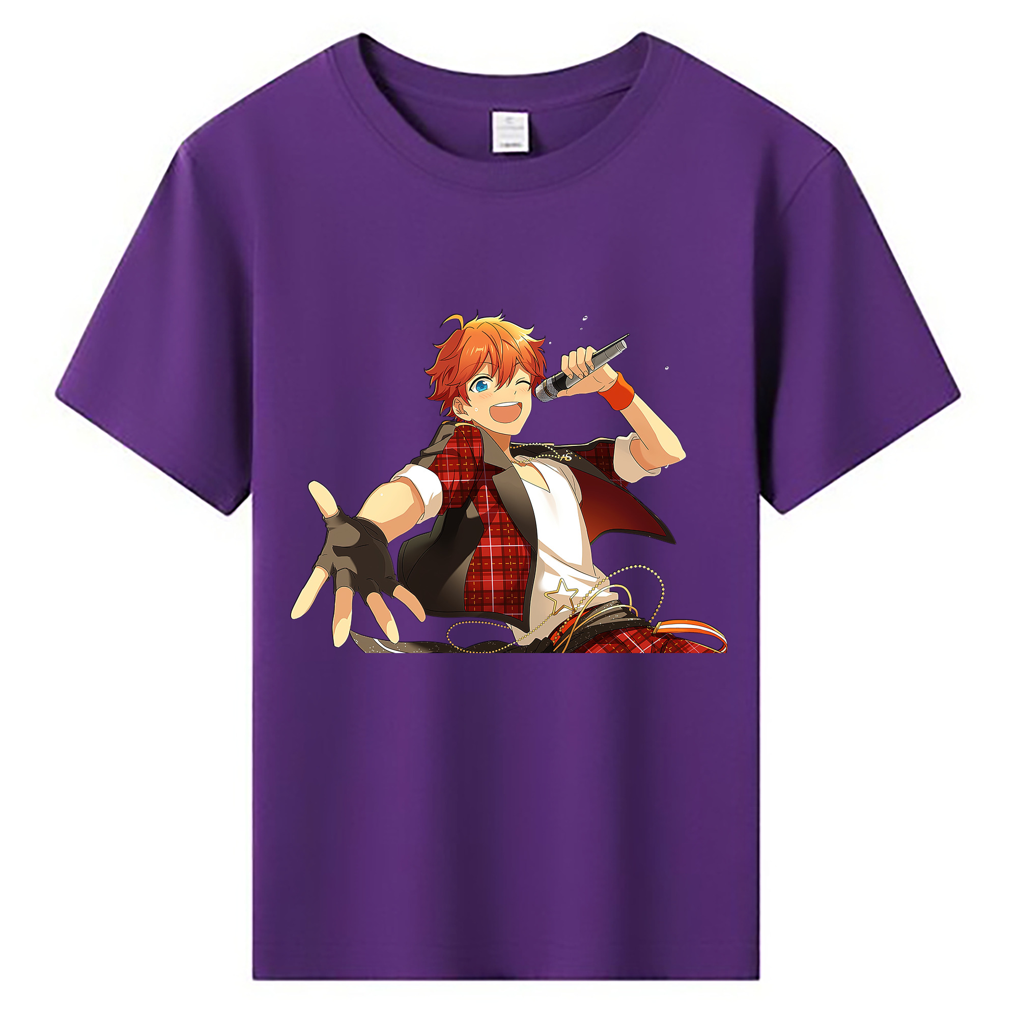 （画像用） あんさんぶるスターズ! Ensemble Stars 綿100％キッズTシャツ（フロントプリント）