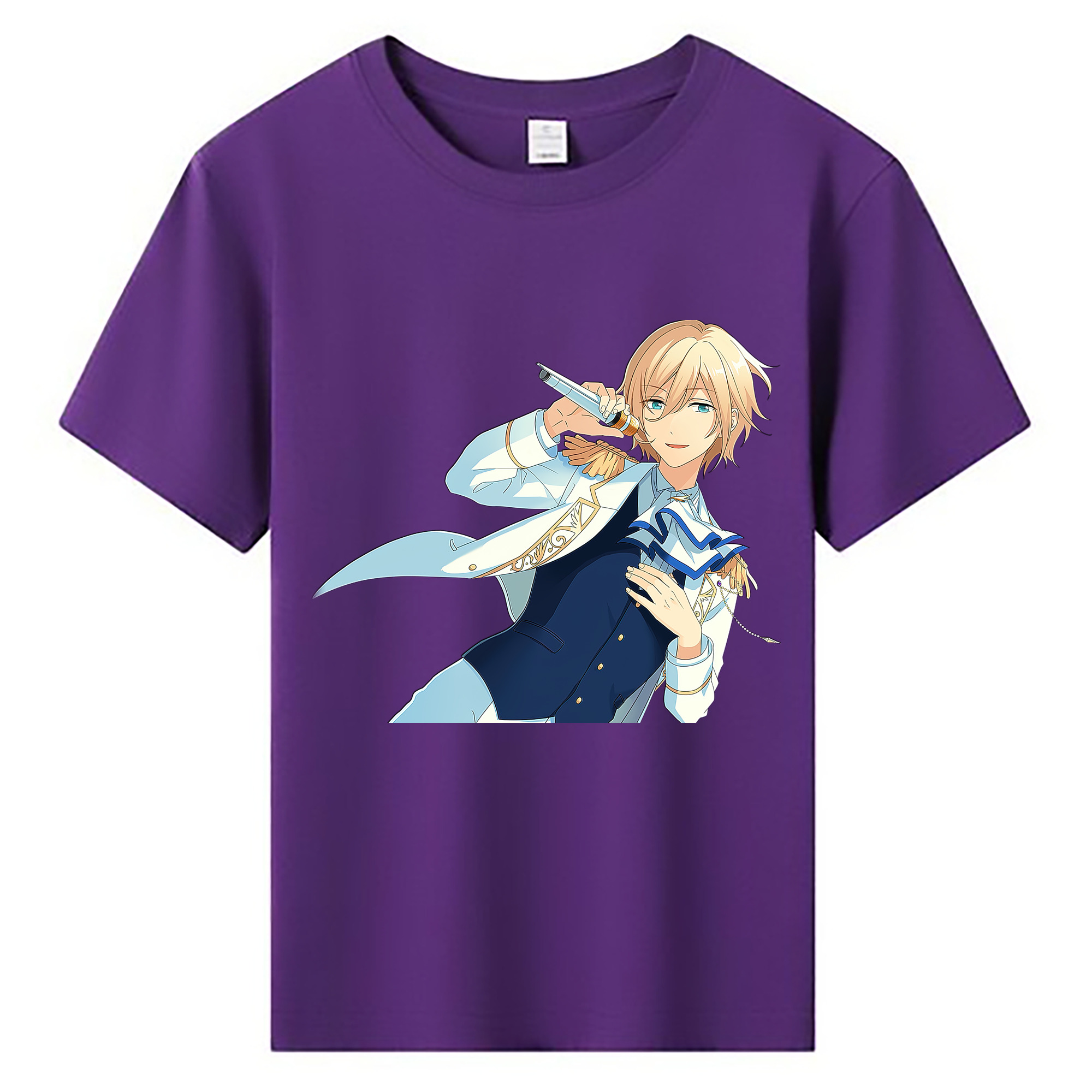 （画像用） あんさんぶるスターズ! Ensemble Stars 綿100％キッズTシャツ（フロントプリント）