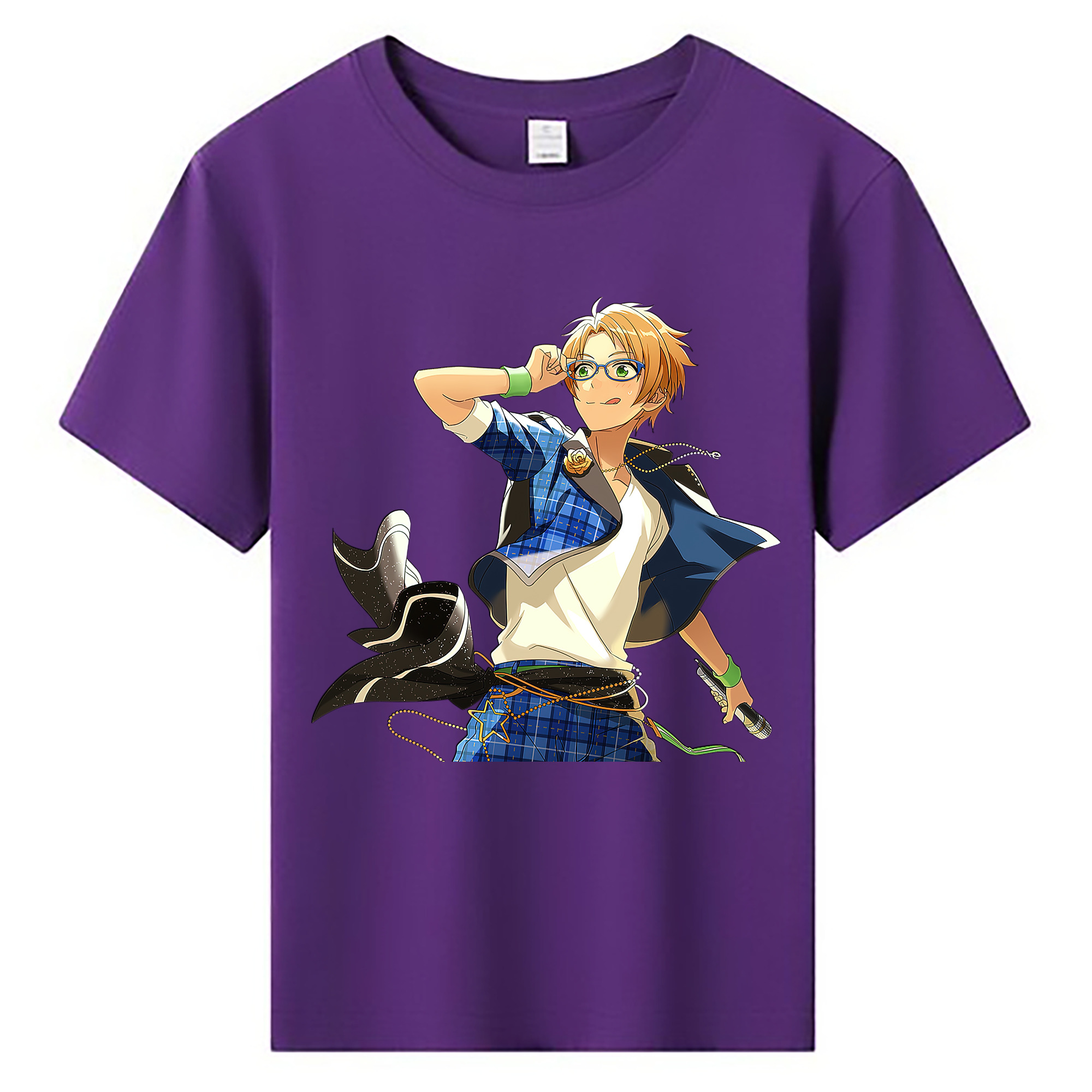 （画像用） あんさんぶるスターズ! Ensemble Stars 綿100％キッズTシャツ（フロントプリント）