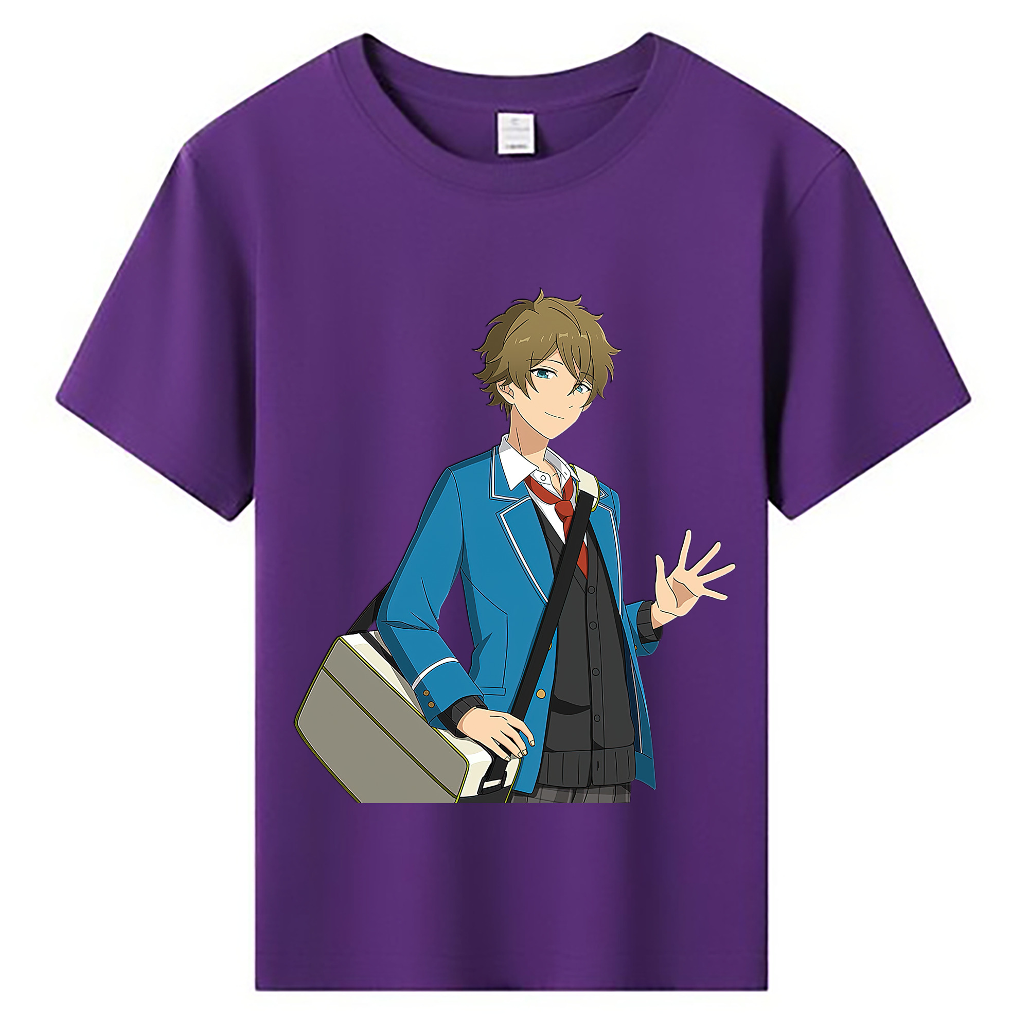 （画像用） あんさんぶるスターズ! Ensemble Stars 綿100％キッズTシャツ（フロントプリント）