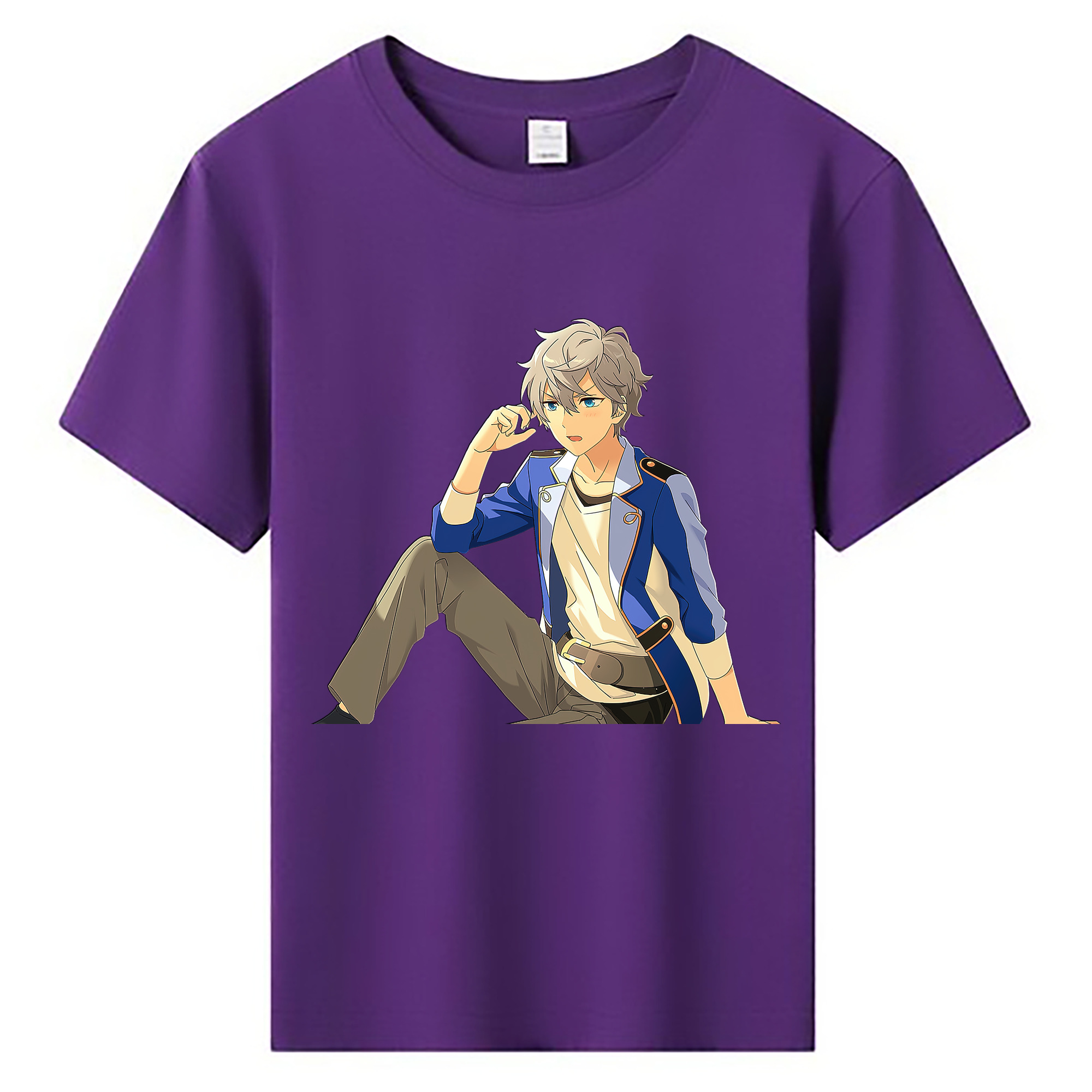 （画像用） あんさんぶるスターズ! Ensemble Stars 綿100％キッズTシャツ（フロントプリント）