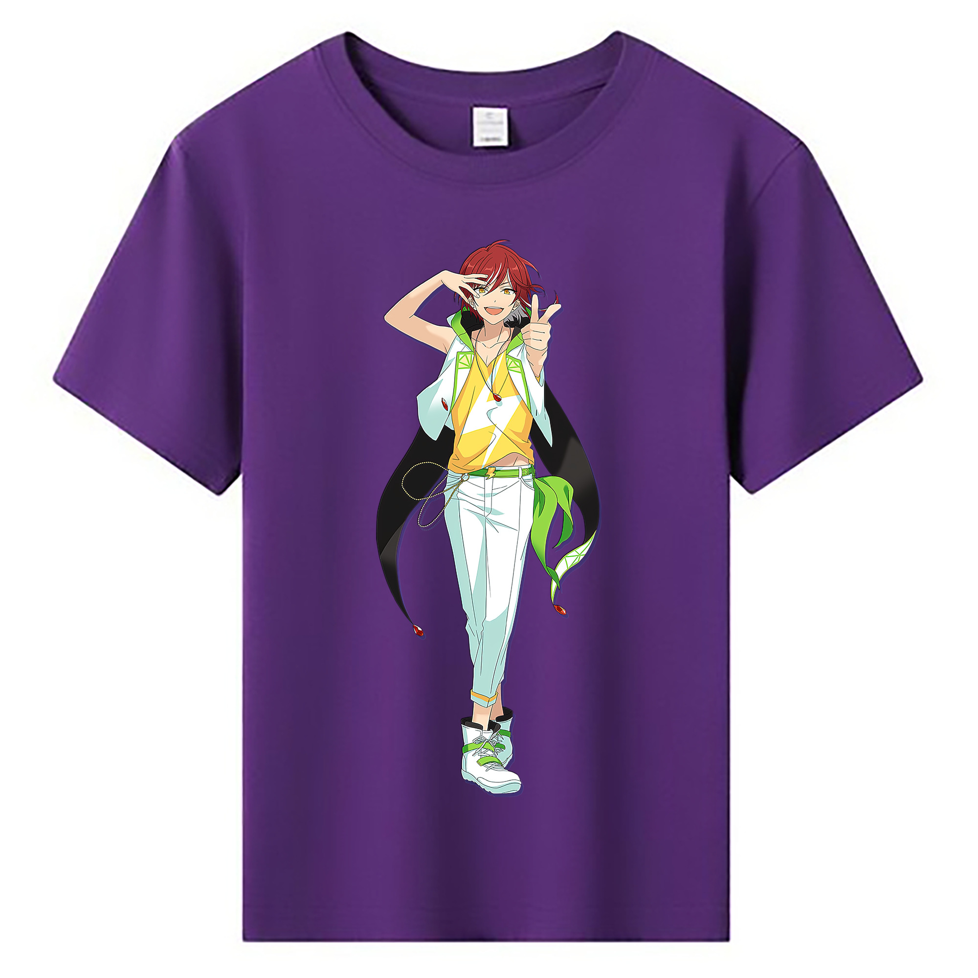 （画像用） あんさんぶるスターズ! Ensemble Stars 綿100％キッズTシャツ（フロントプリント）
