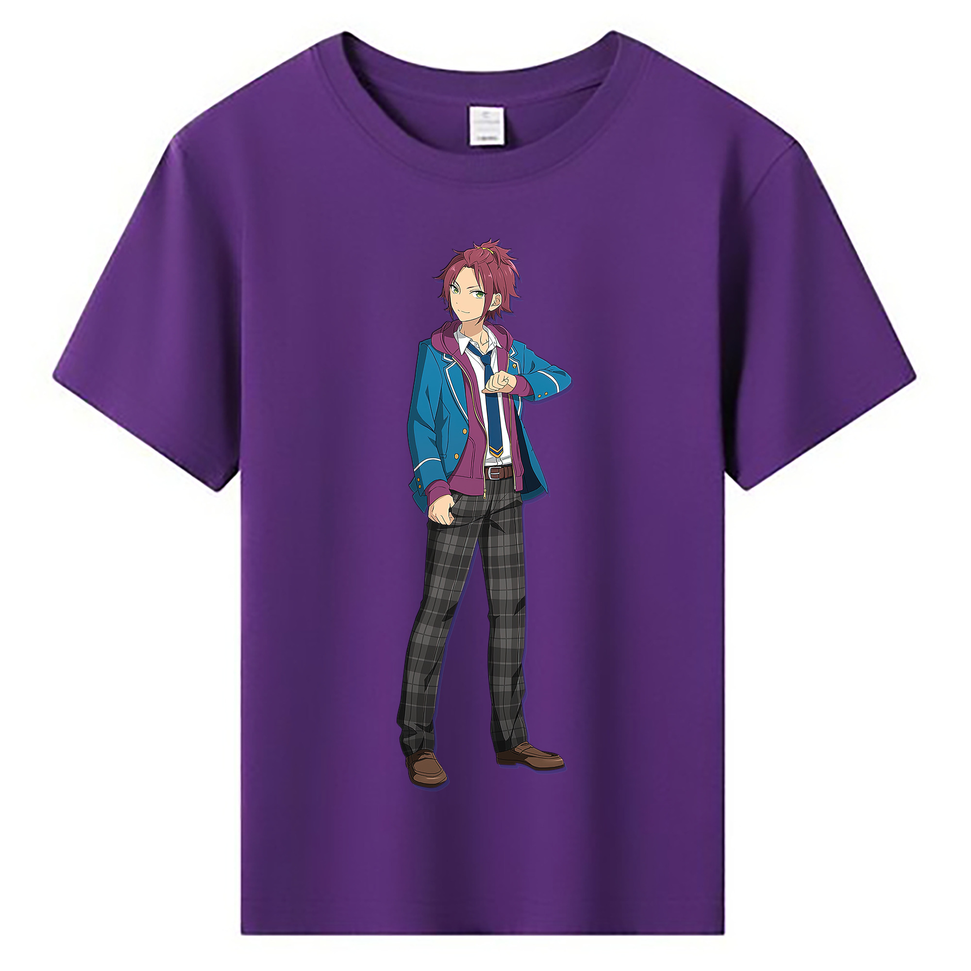 （画像用） あんさんぶるスターズ! Ensemble Stars 綿100％キッズTシャツ（フロントプリント）