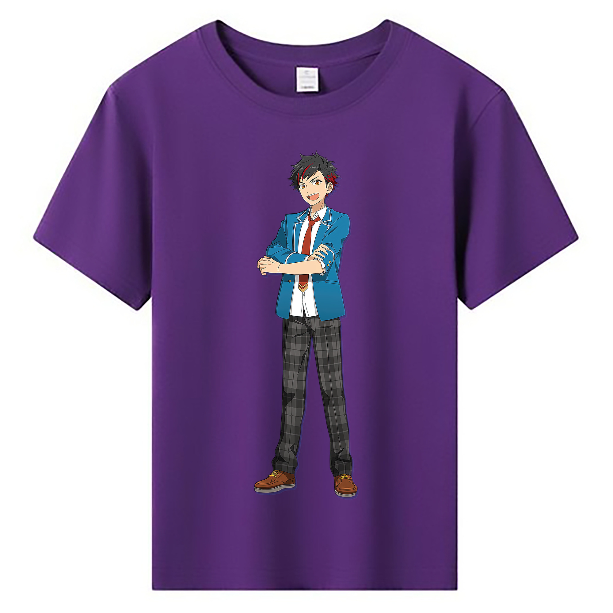 （画像用） あんさんぶるスターズ! Ensemble Stars 綿100％キッズTシャツ（フロントプリント）