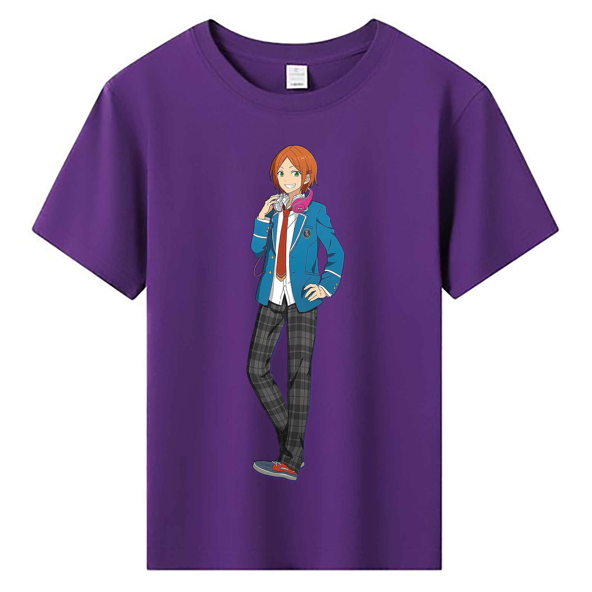 （画像用） あんさんぶるスターズ! Ensemble Stars 綿100％キッズTシャツ（フロントプリント）