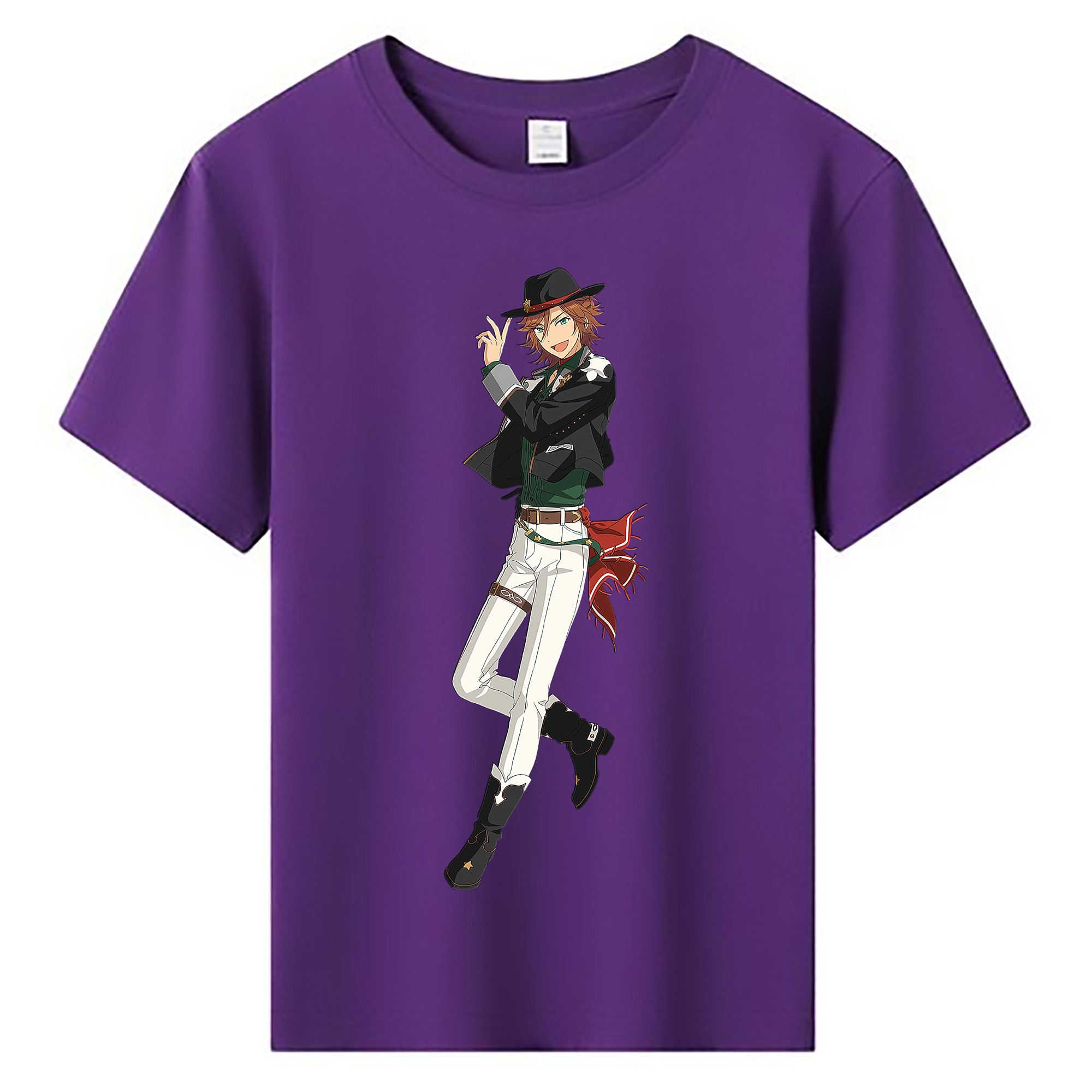 （画像用） あんさんぶるスターズ! Ensemble Stars 綿100％キッズTシャツ（フロントプリント）