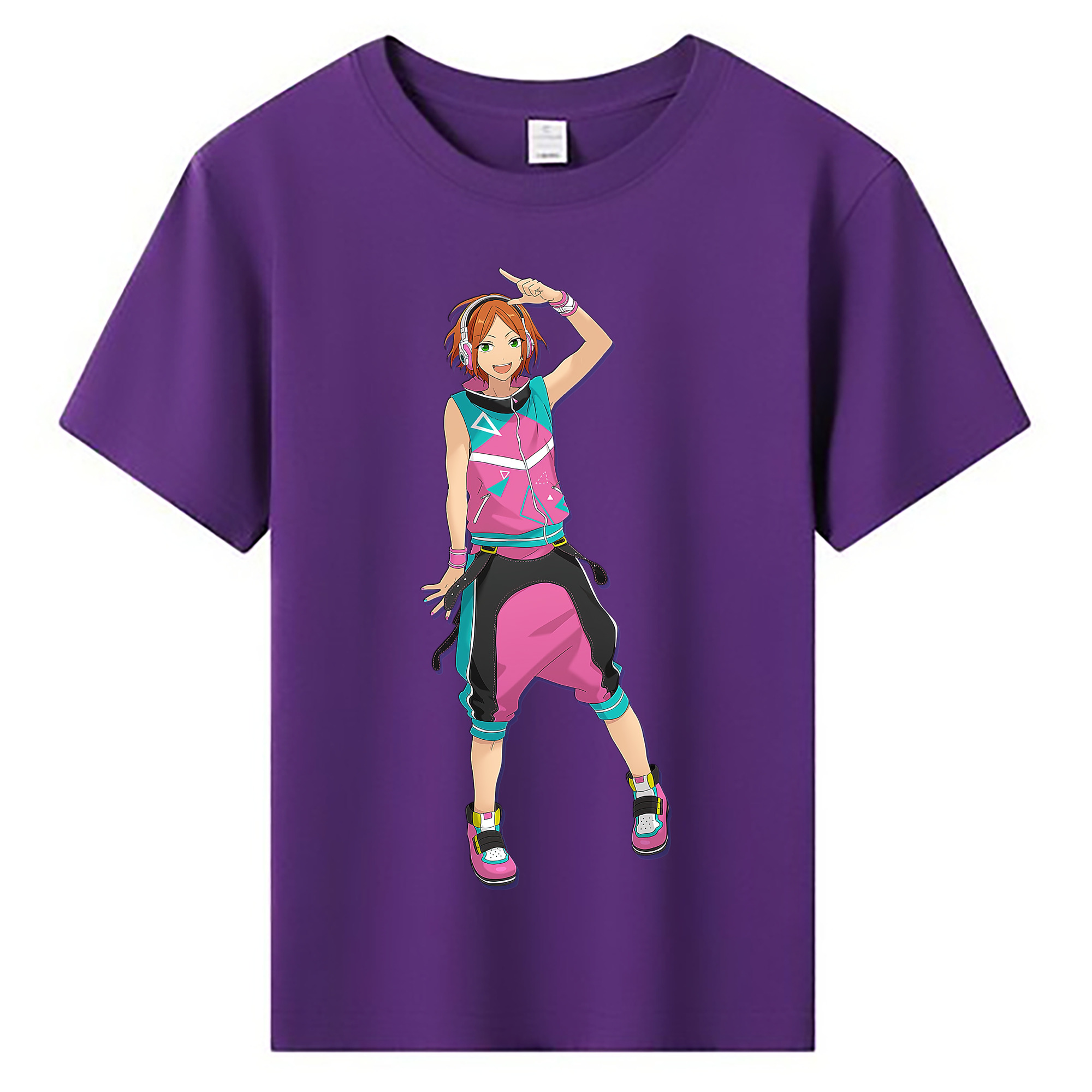 （画像用） あんさんぶるスターズ! Ensemble Stars 綿100％キッズTシャツ（フロントプリント）