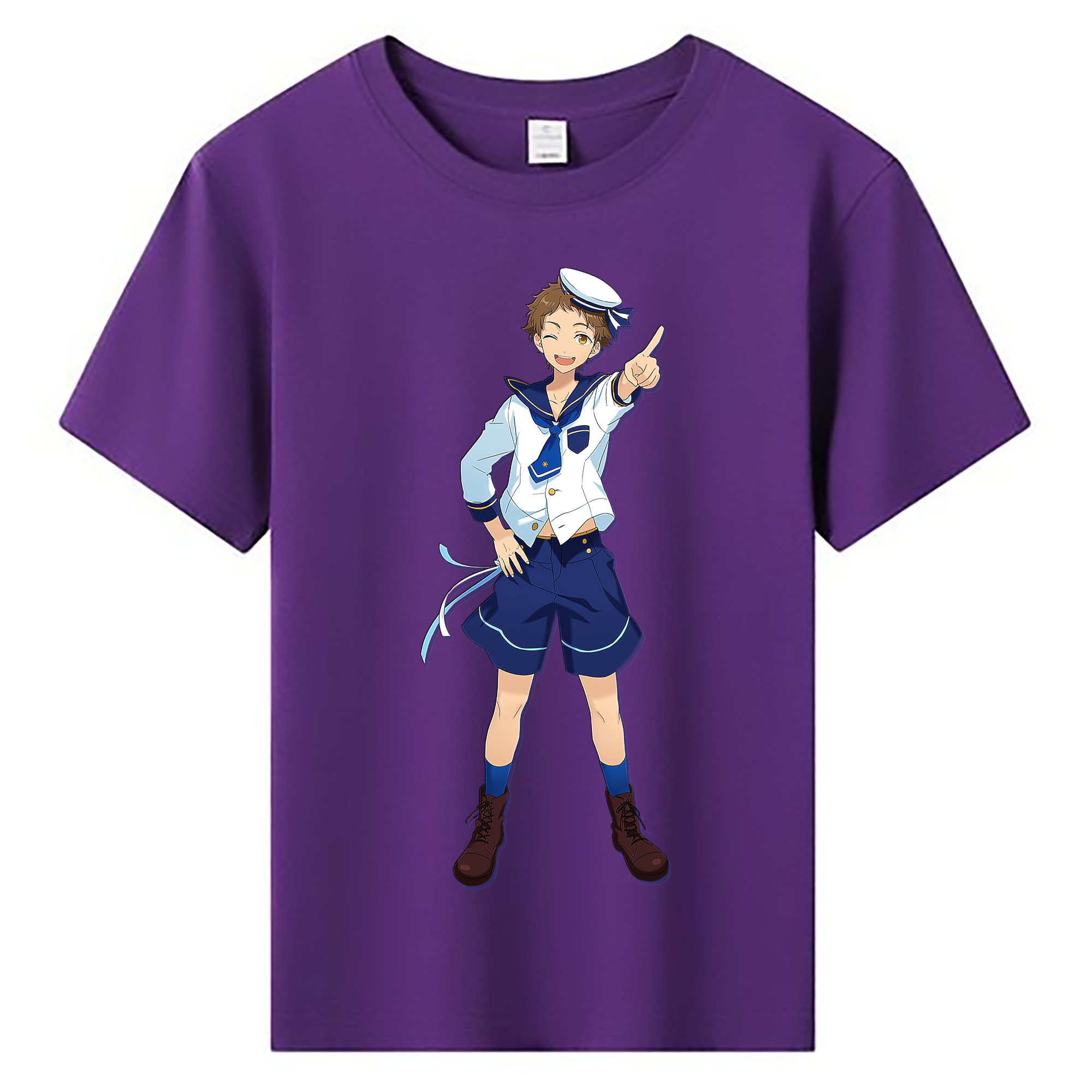 （画像用） あんさんぶるスターズ! Ensemble Stars 綿100％キッズTシャツ（フロントプリント）