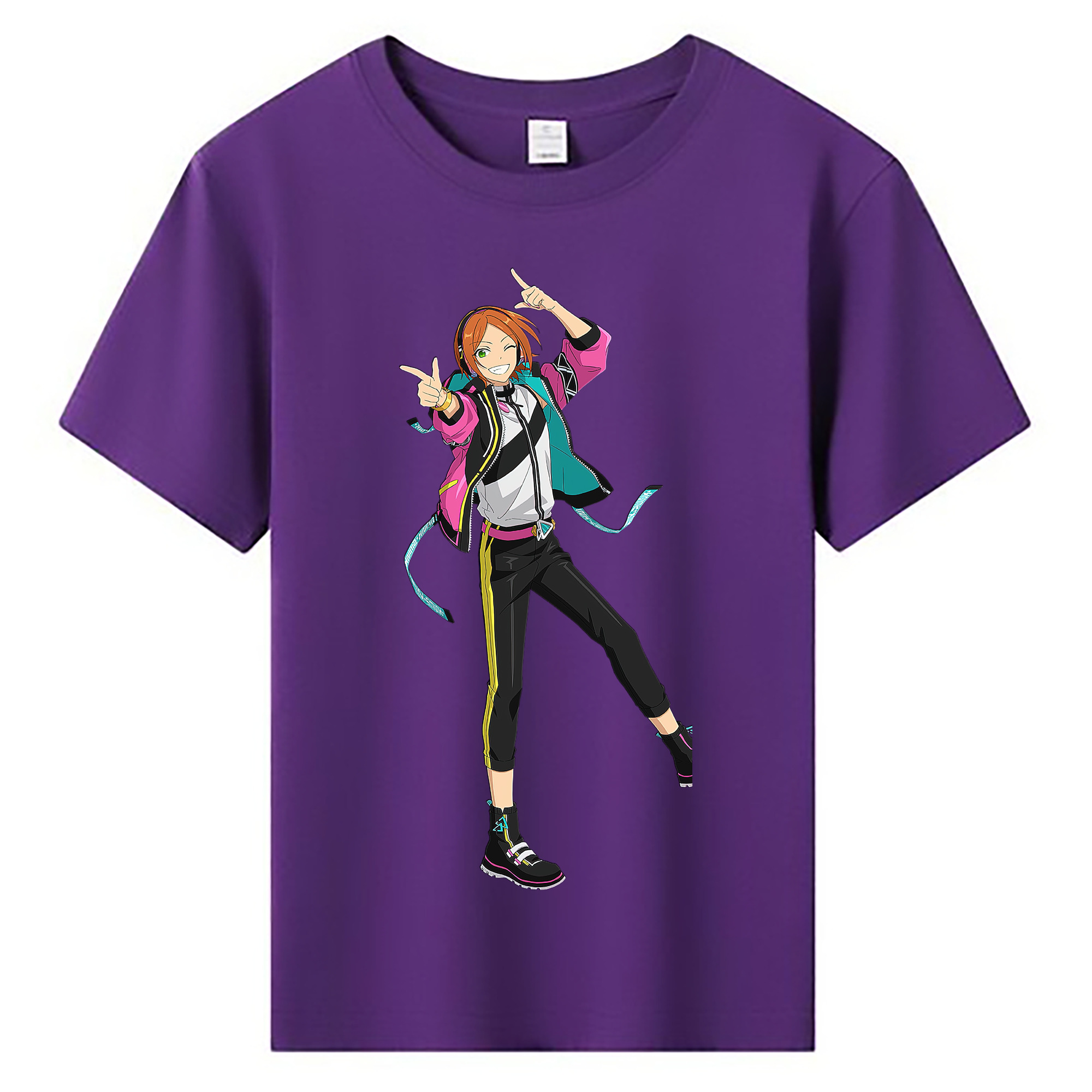 あんさんぶるスターズ! Ensemble Stars 綿100％キッズTシャツ（フロントプリント）
