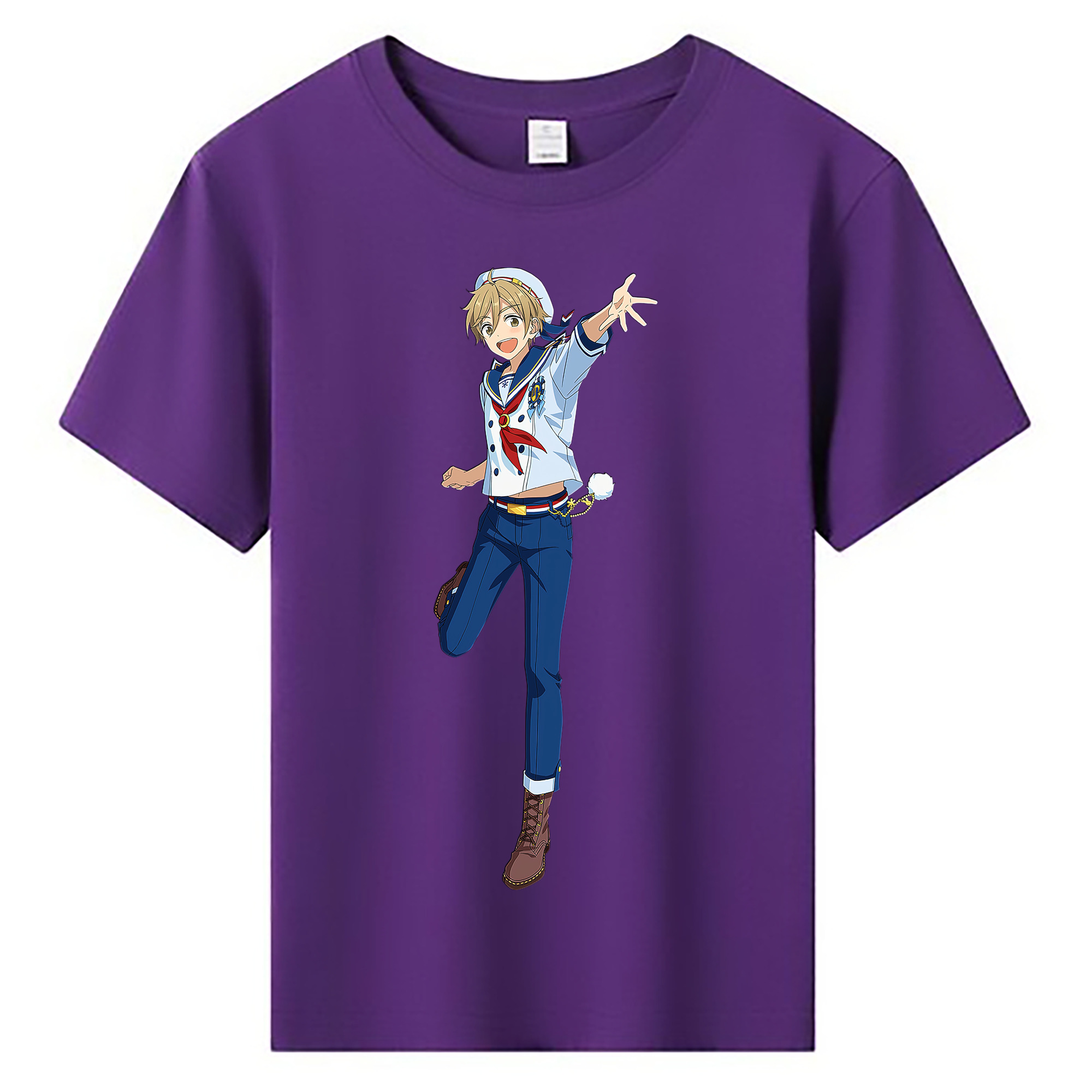 （画像用） あんさんぶるスターズ! Ensemble Stars 綿100％キッズTシャツ（フロントプリント）