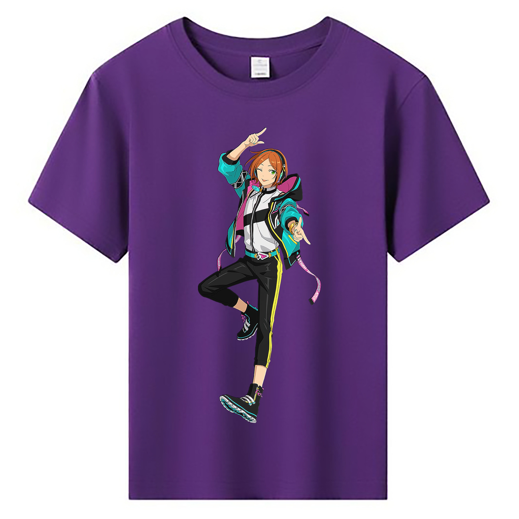 （画像用） あんさんぶるスターズ! Ensemble Stars 綿100％キッズTシャツ（フロントプリント）
