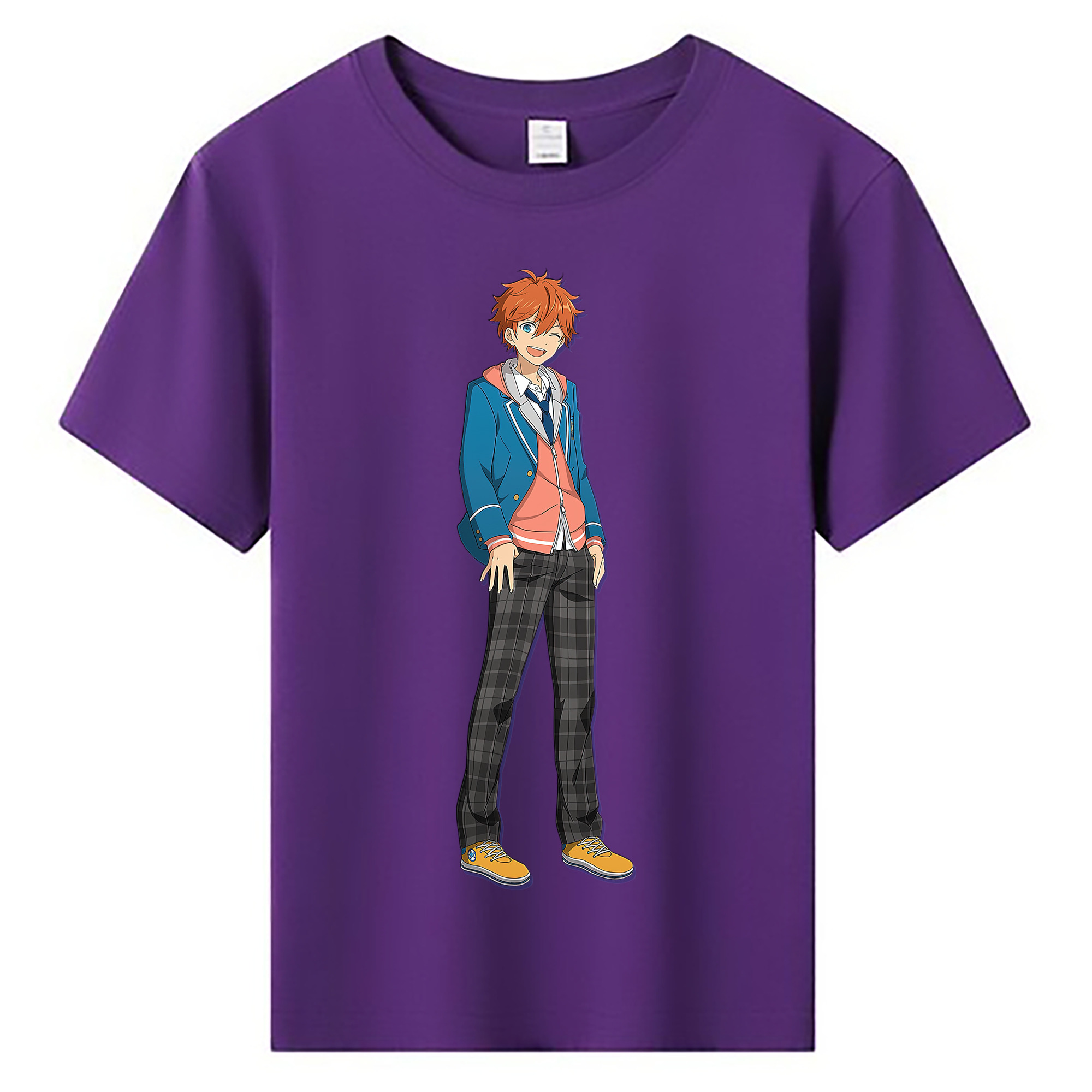 （画像用） あんさんぶるスターズ! Ensemble Stars 綿100％キッズTシャツ（フロントプリント）