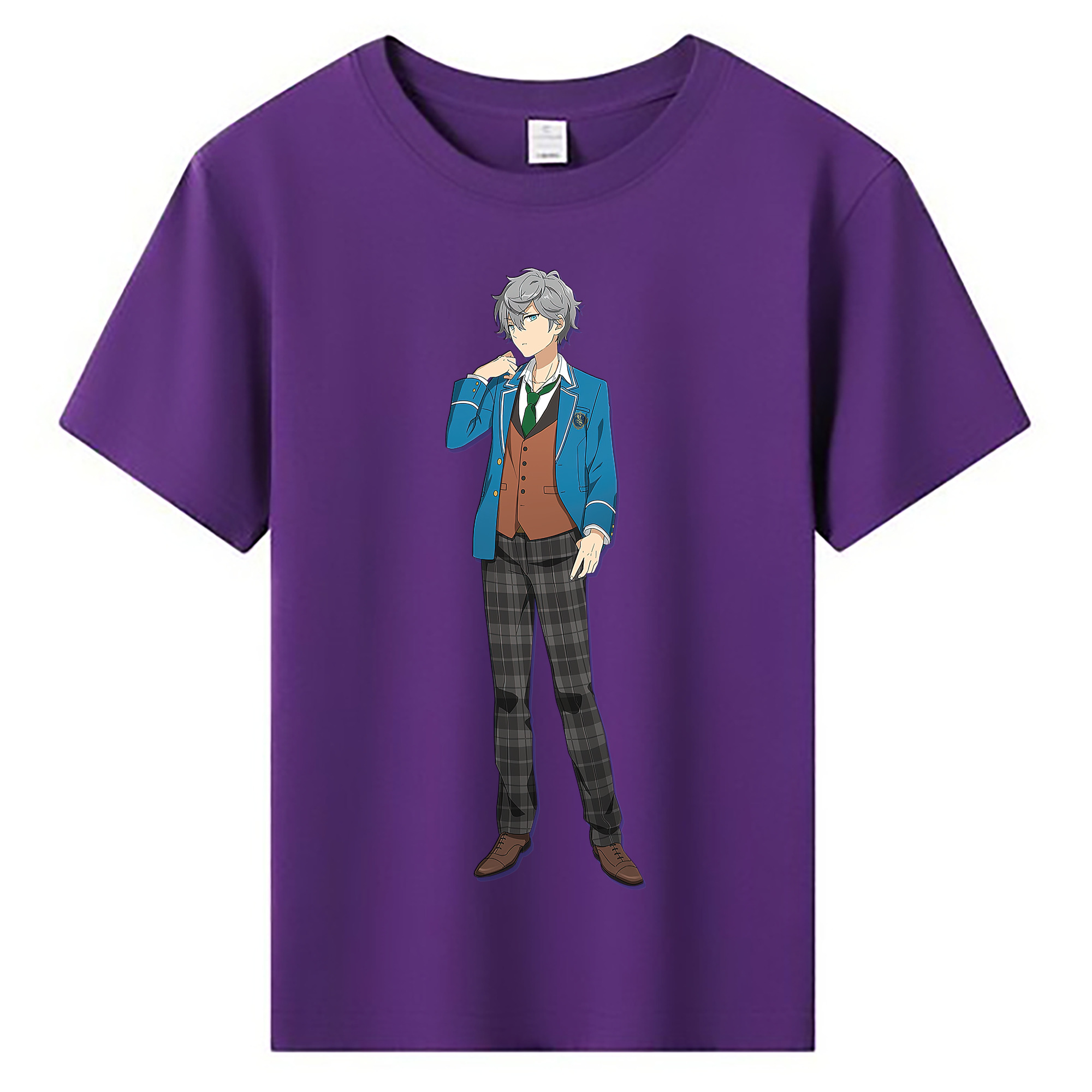 （画像用） あんさんぶるスターズ! Ensemble Stars 綿100％キッズTシャツ（フロントプリント）