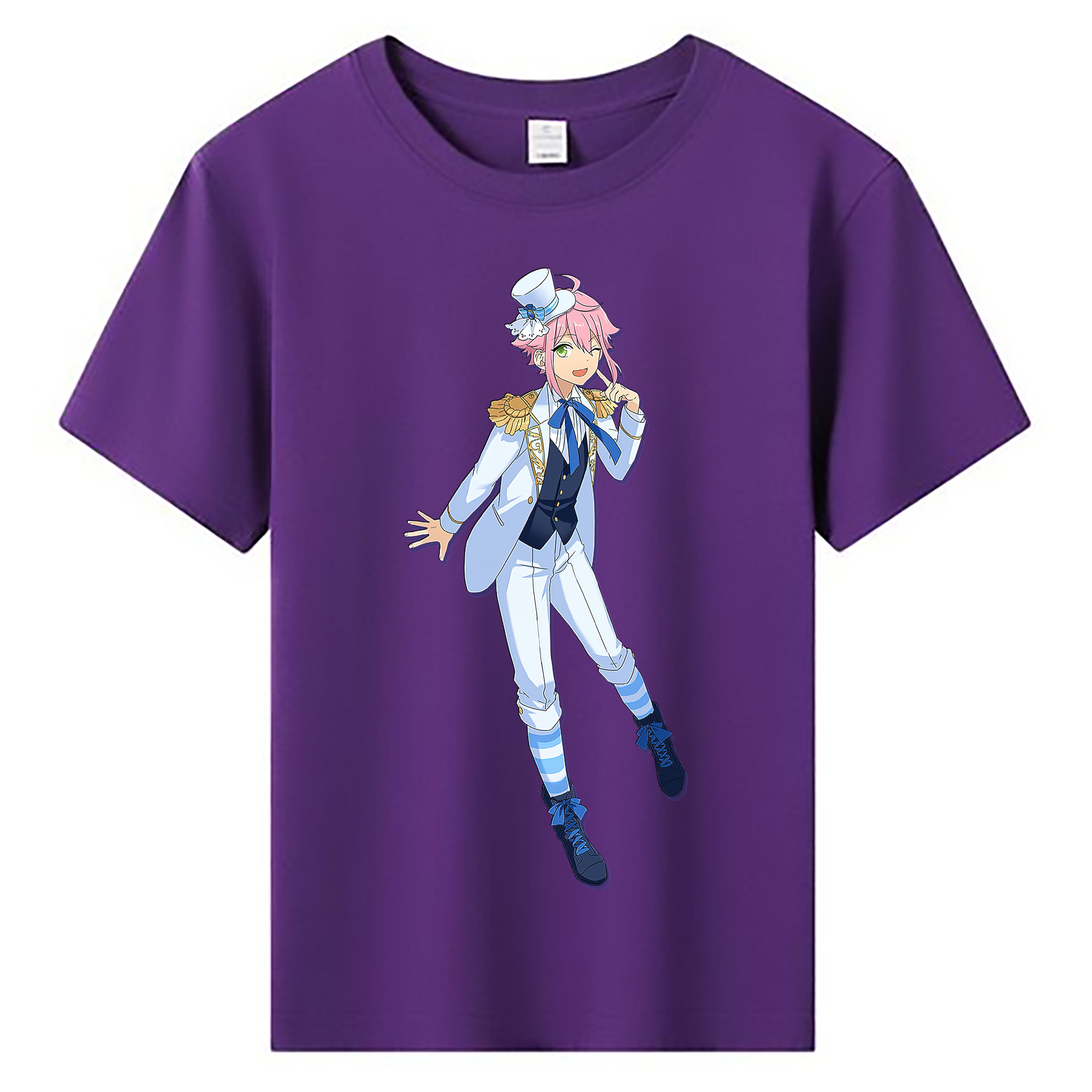 （画像用） あんさんぶるスターズ! Ensemble Stars 綿100％キッズTシャツ（フロントプリント）