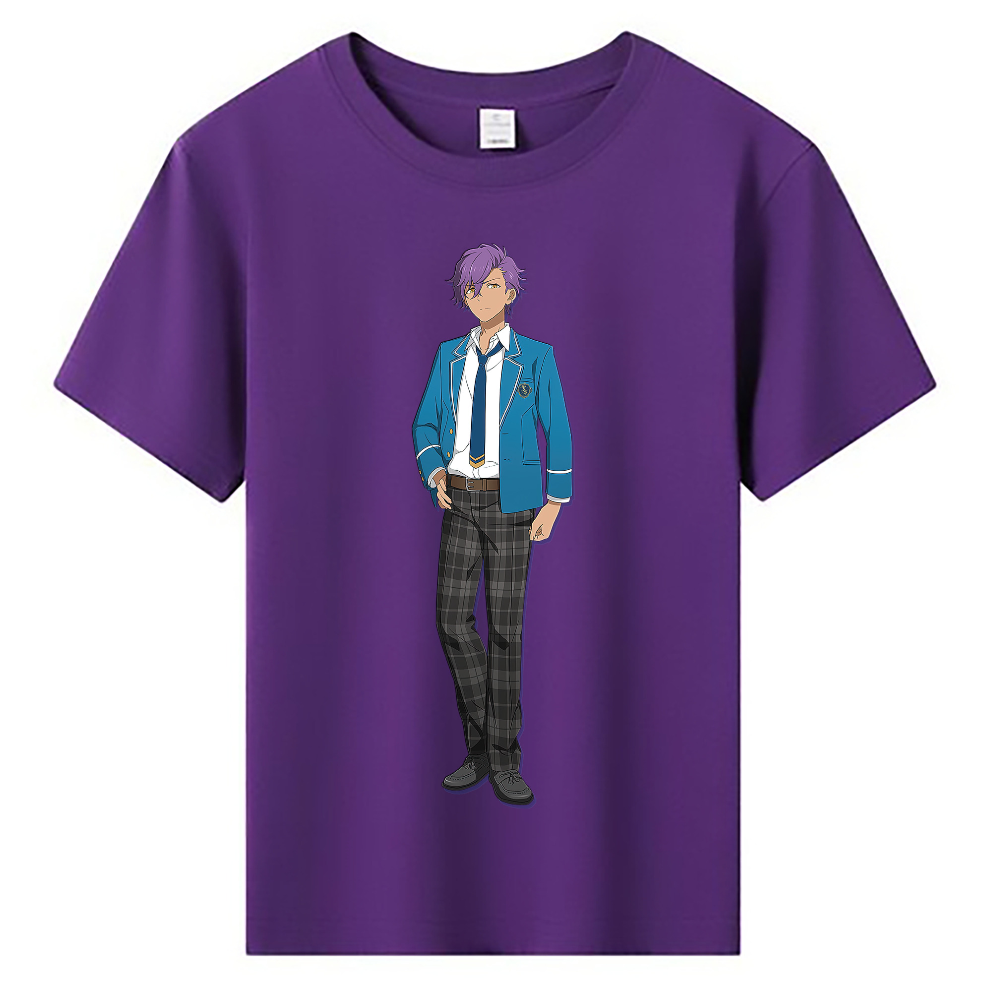（画像用） あんさんぶるスターズ! Ensemble Stars 綿100％キッズTシャツ（フロントプリント）