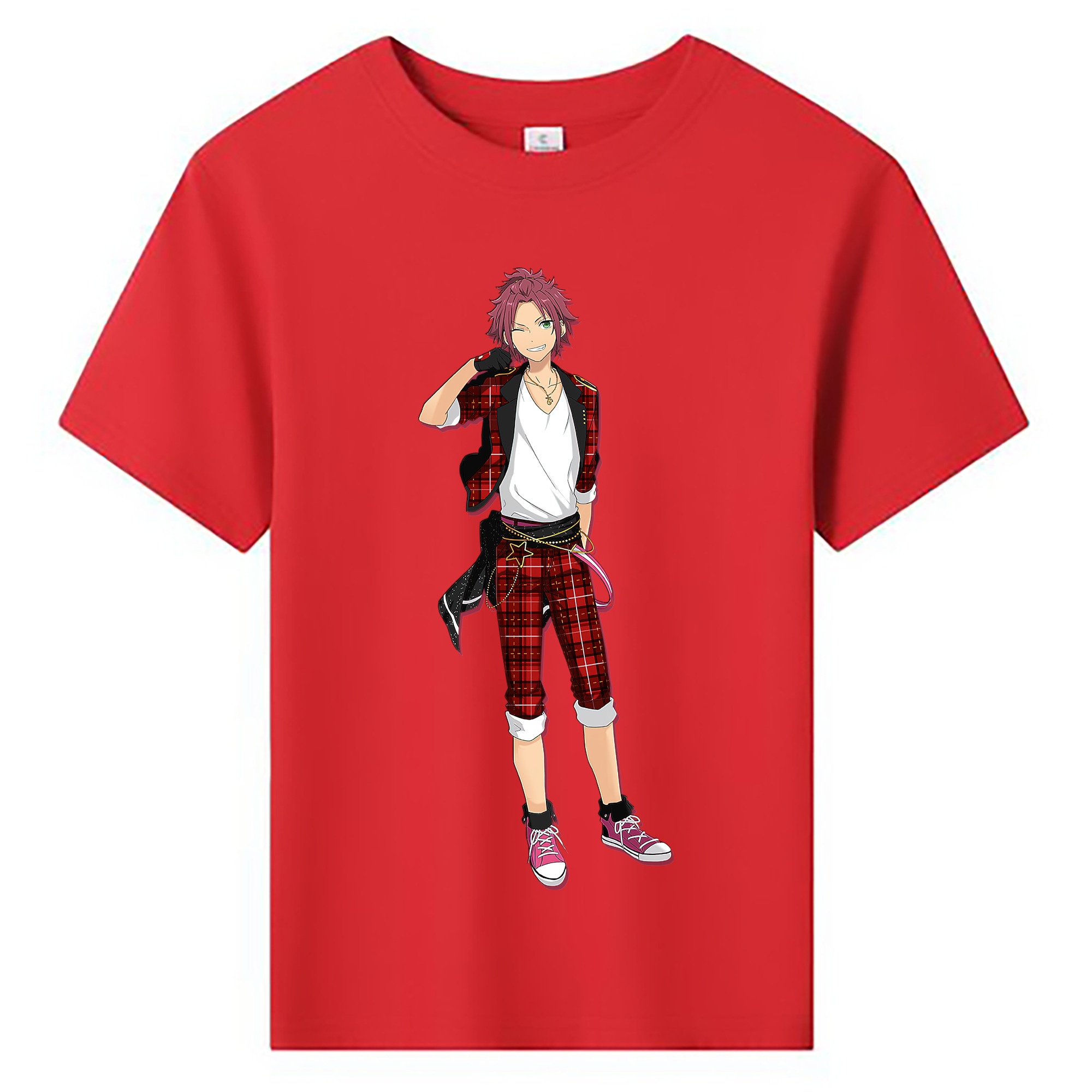 （画像用） あんさんぶるスターズ! Ensemble Stars 綿100％キッズTシャツ（フロントプリント）