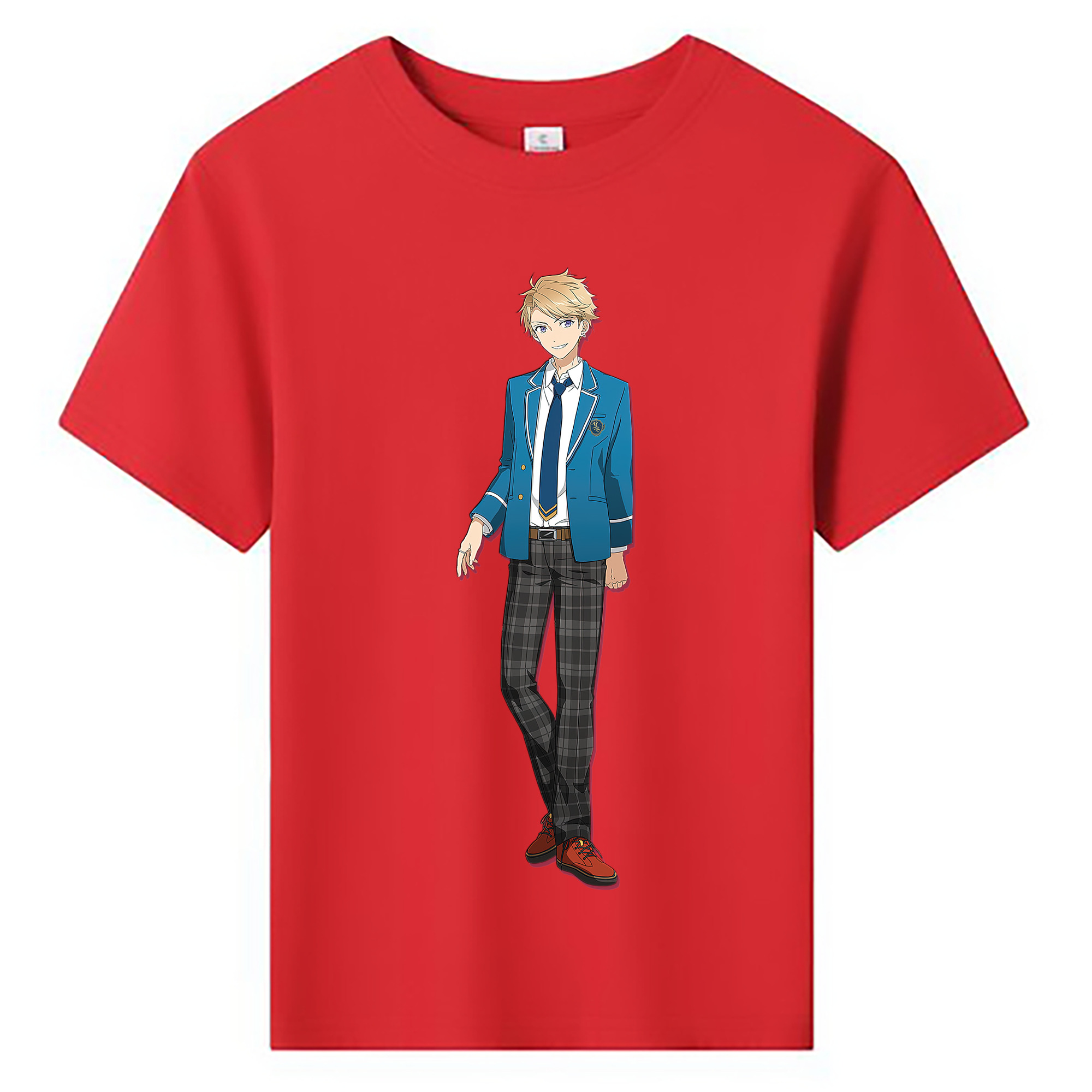 （画像用） あんさんぶるスターズ! Ensemble Stars 綿100％キッズTシャツ（フロントプリント）