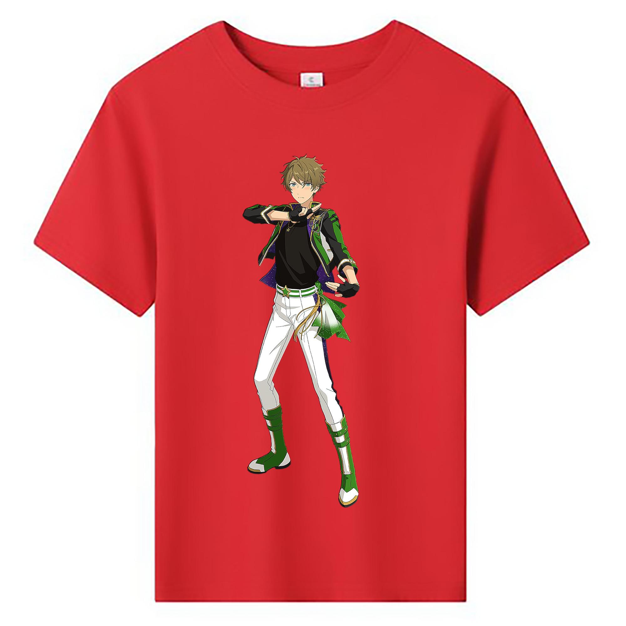 （画像用） あんさんぶるスターズ! Ensemble Stars 綿100％キッズTシャツ（フロントプリント）