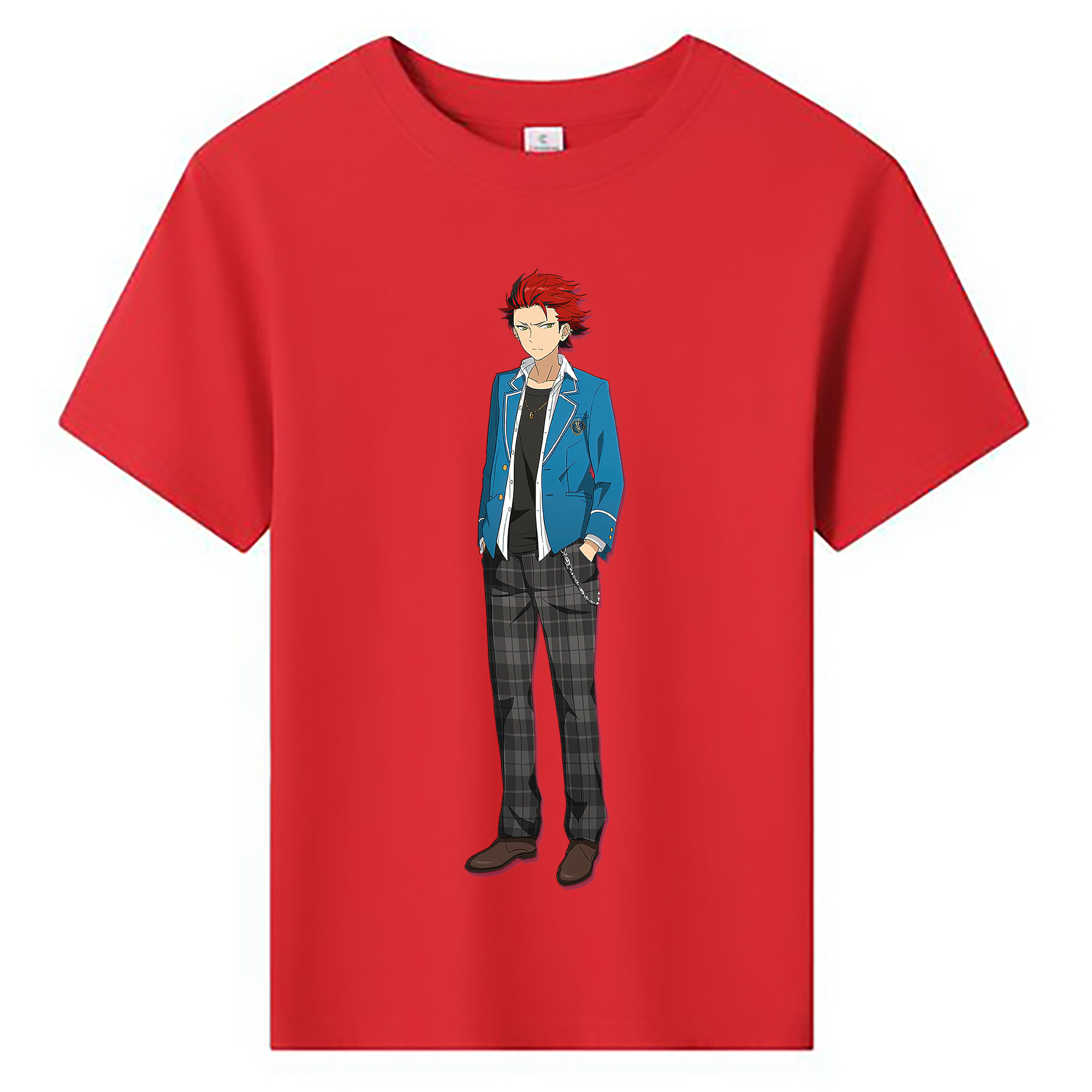 （画像用） あんさんぶるスターズ! Ensemble Stars 綿100％キッズTシャツ（フロントプリント）