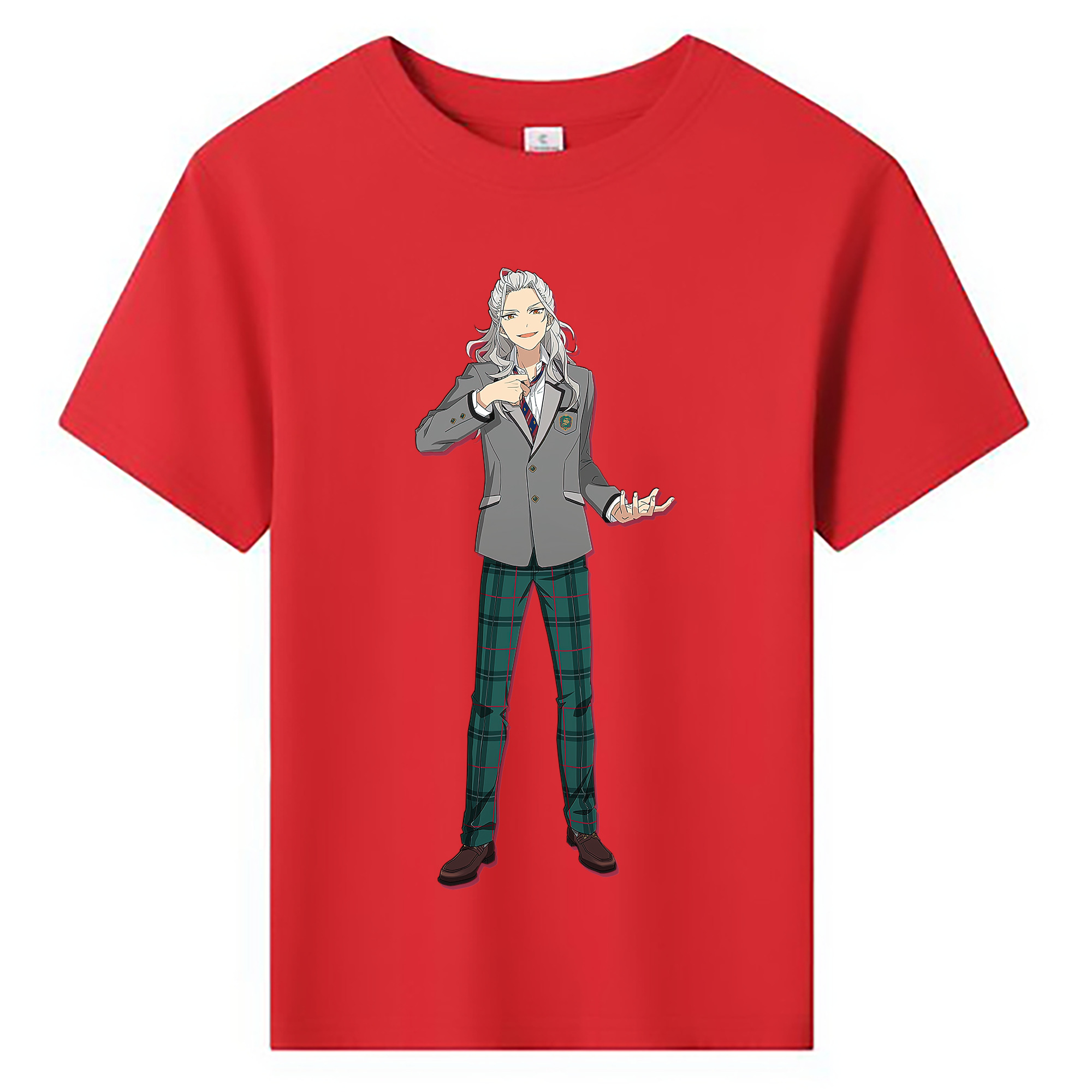 （画像用） あんさんぶるスターズ! Ensemble Stars 綿100％キッズTシャツ（フロントプリント）