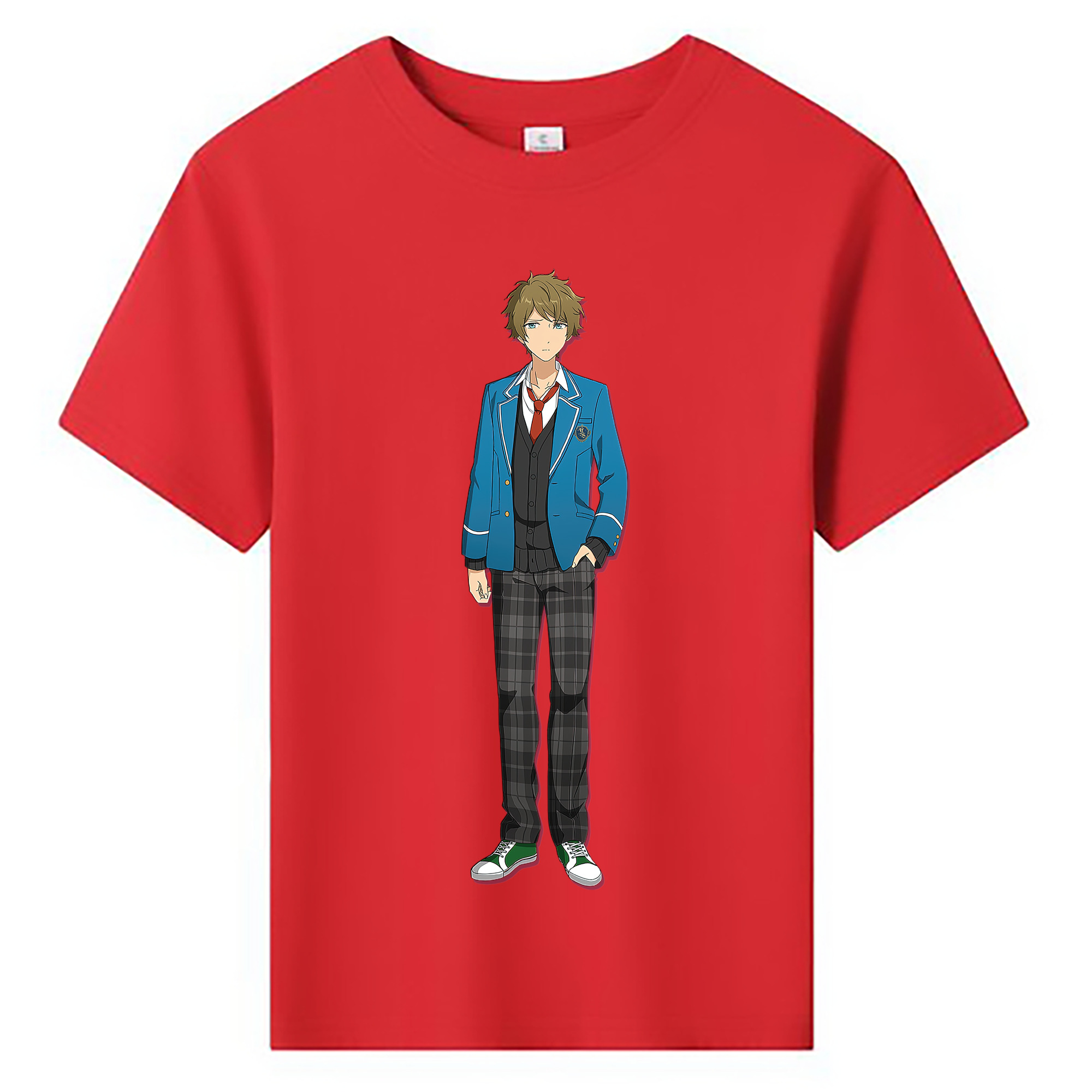 （画像用） あんさんぶるスターズ! Ensemble Stars 綿100％キッズTシャツ（フロントプリント）