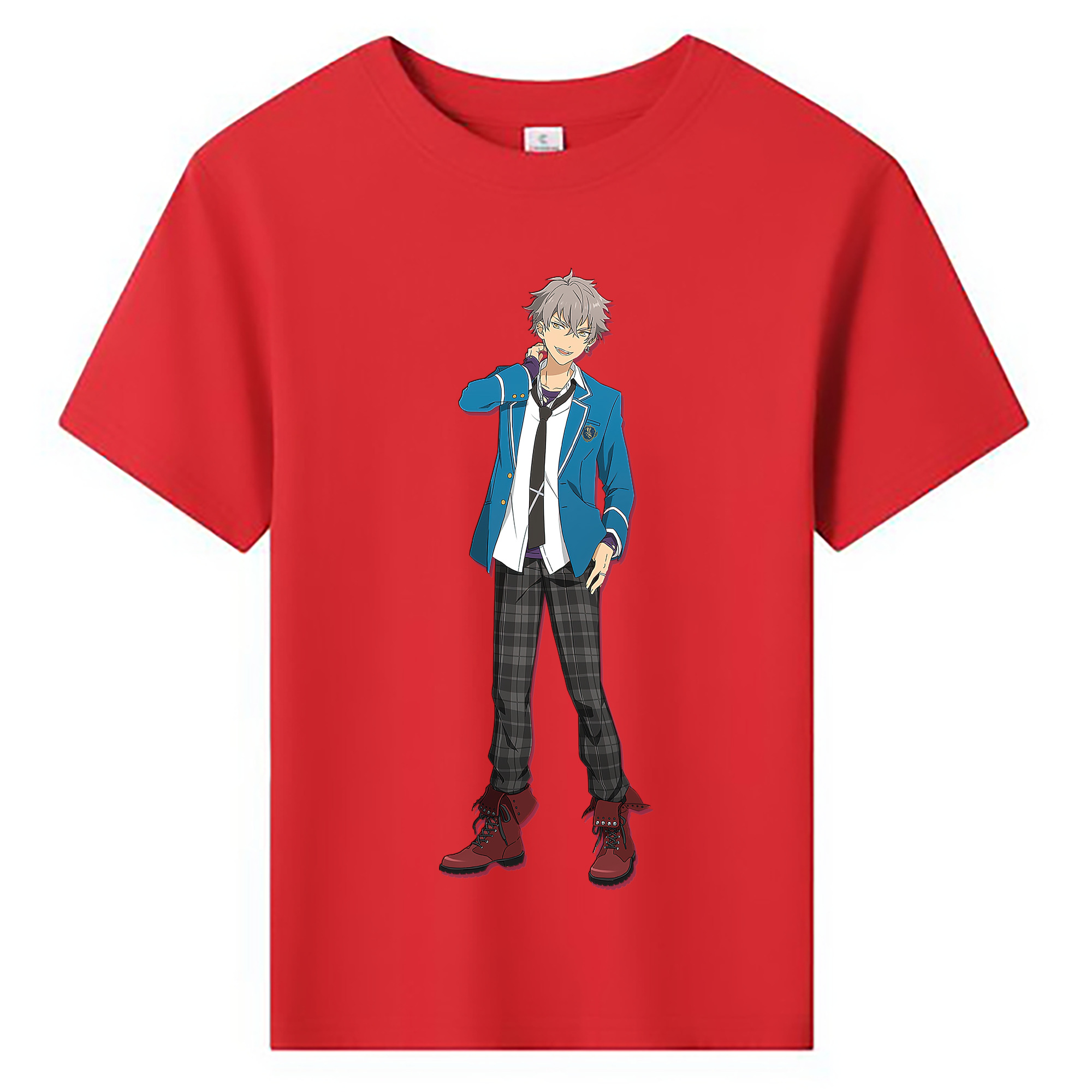 （画像用） あんさんぶるスターズ! Ensemble Stars 綿100％キッズTシャツ（フロントプリント）