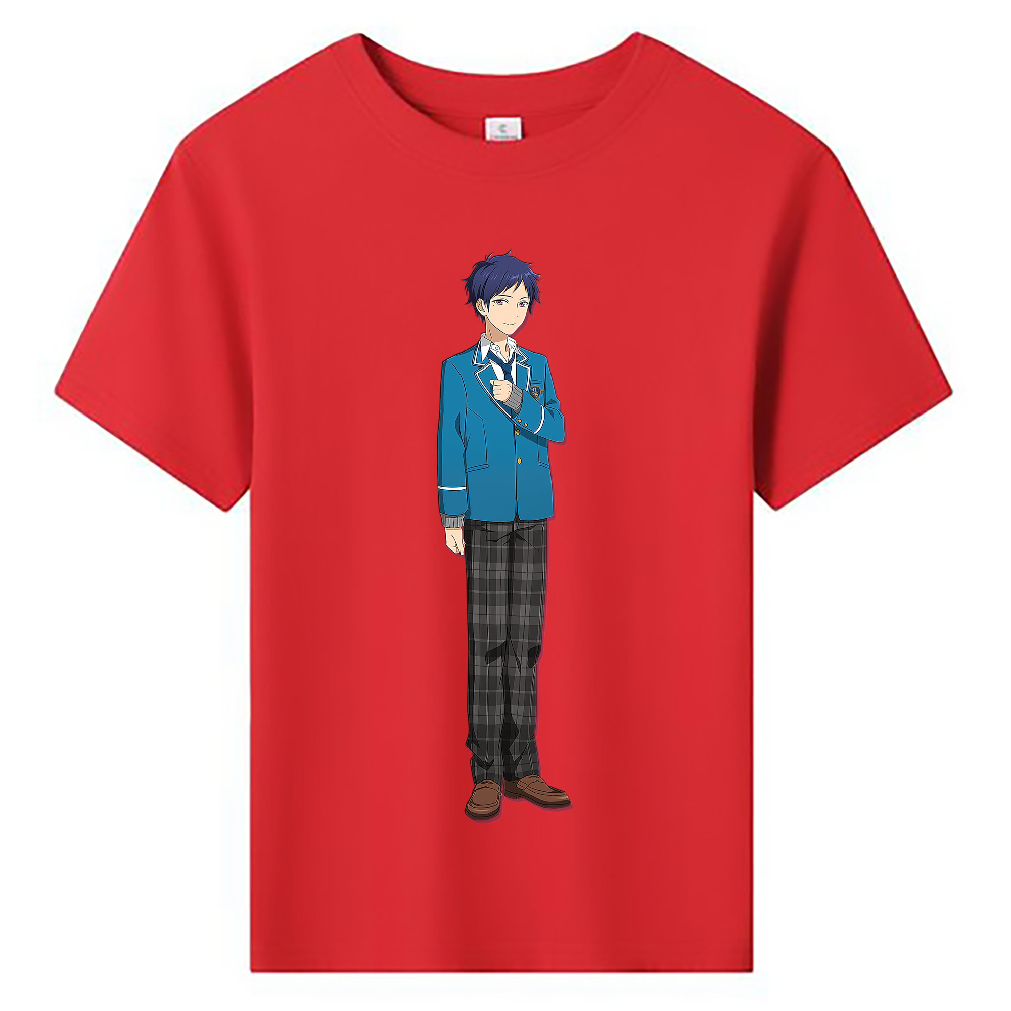 （画像用） あんさんぶるスターズ! Ensemble Stars 綿100％キッズTシャツ（フロントプリント）