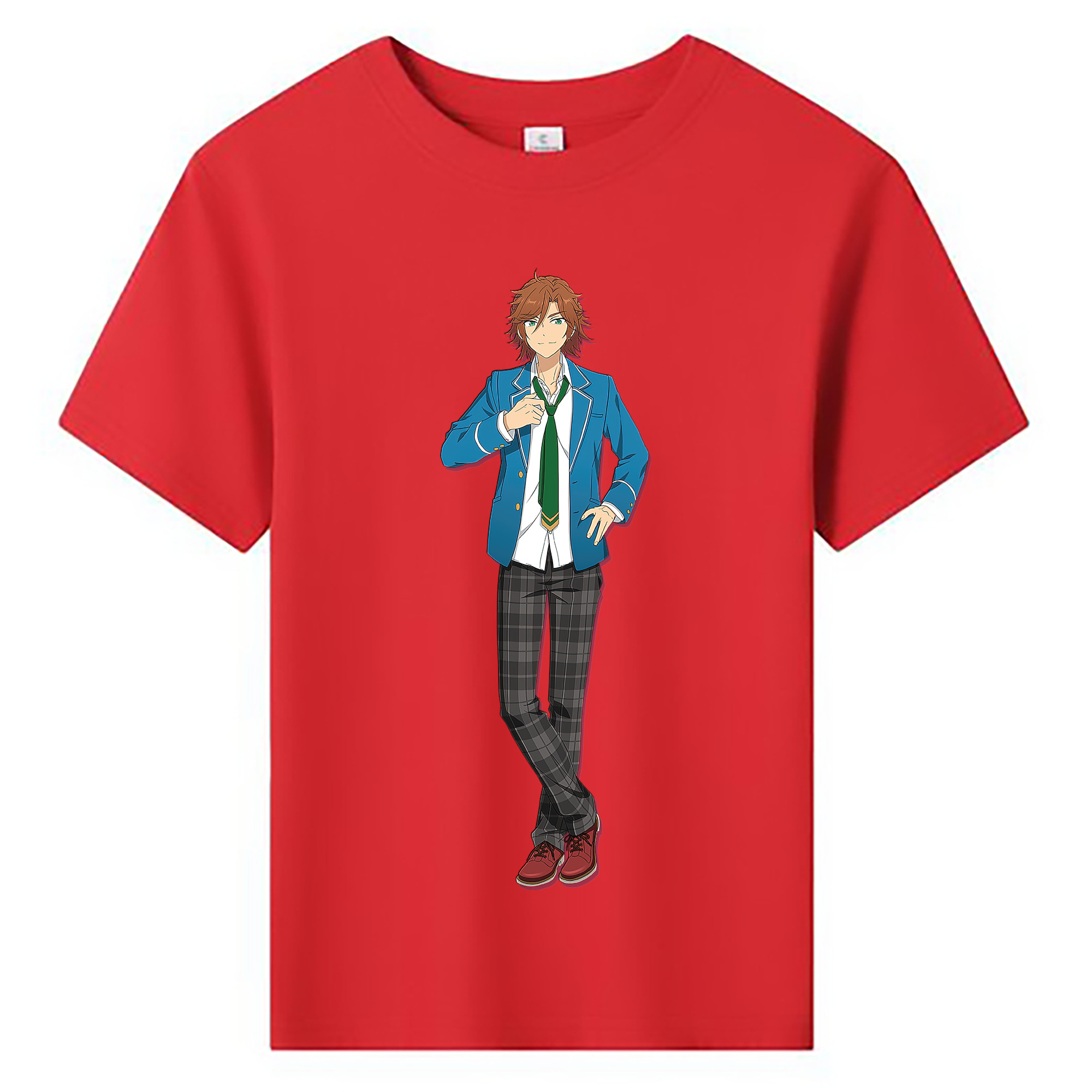 （画像用） あんさんぶるスターズ! Ensemble Stars 綿100％キッズTシャツ（フロントプリント）