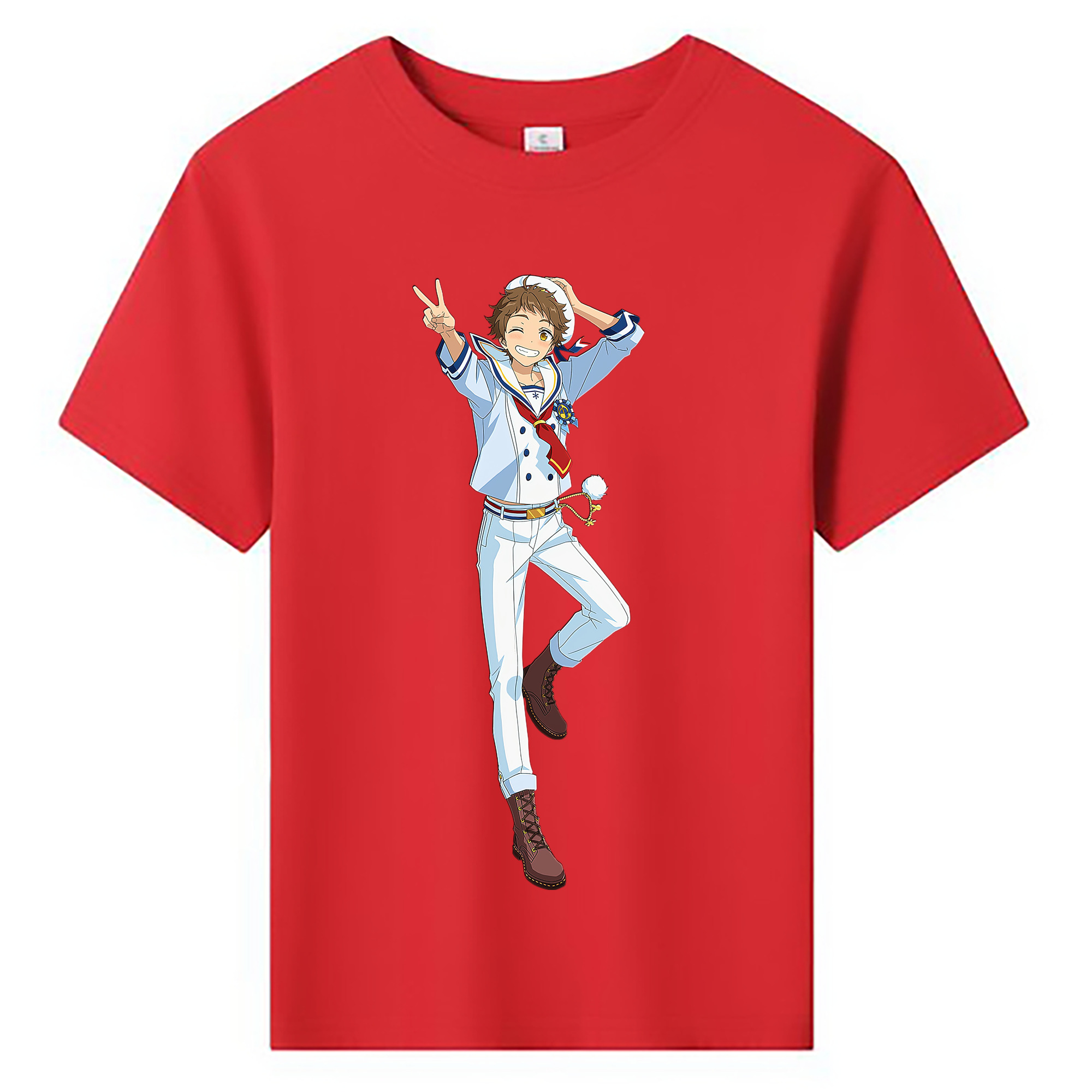 （画像用） あんさんぶるスターズ! Ensemble Stars 綿100％キッズTシャツ（フロントプリント）