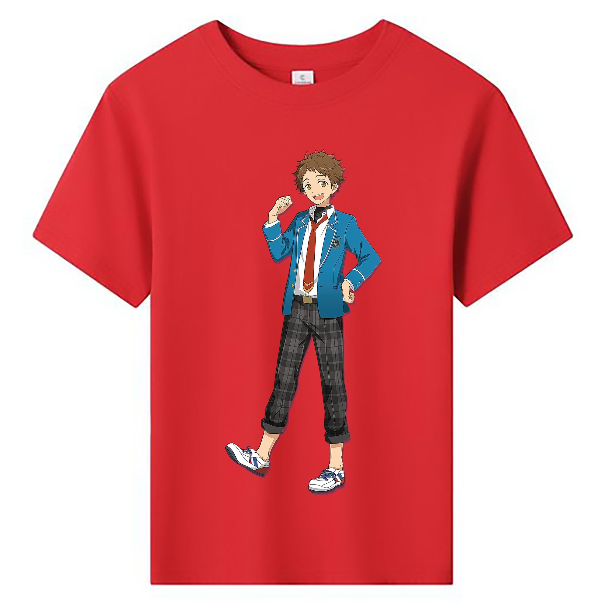 （画像用） あんさんぶるスターズ! Ensemble Stars 綿100％キッズTシャツ（フロントプリント）
