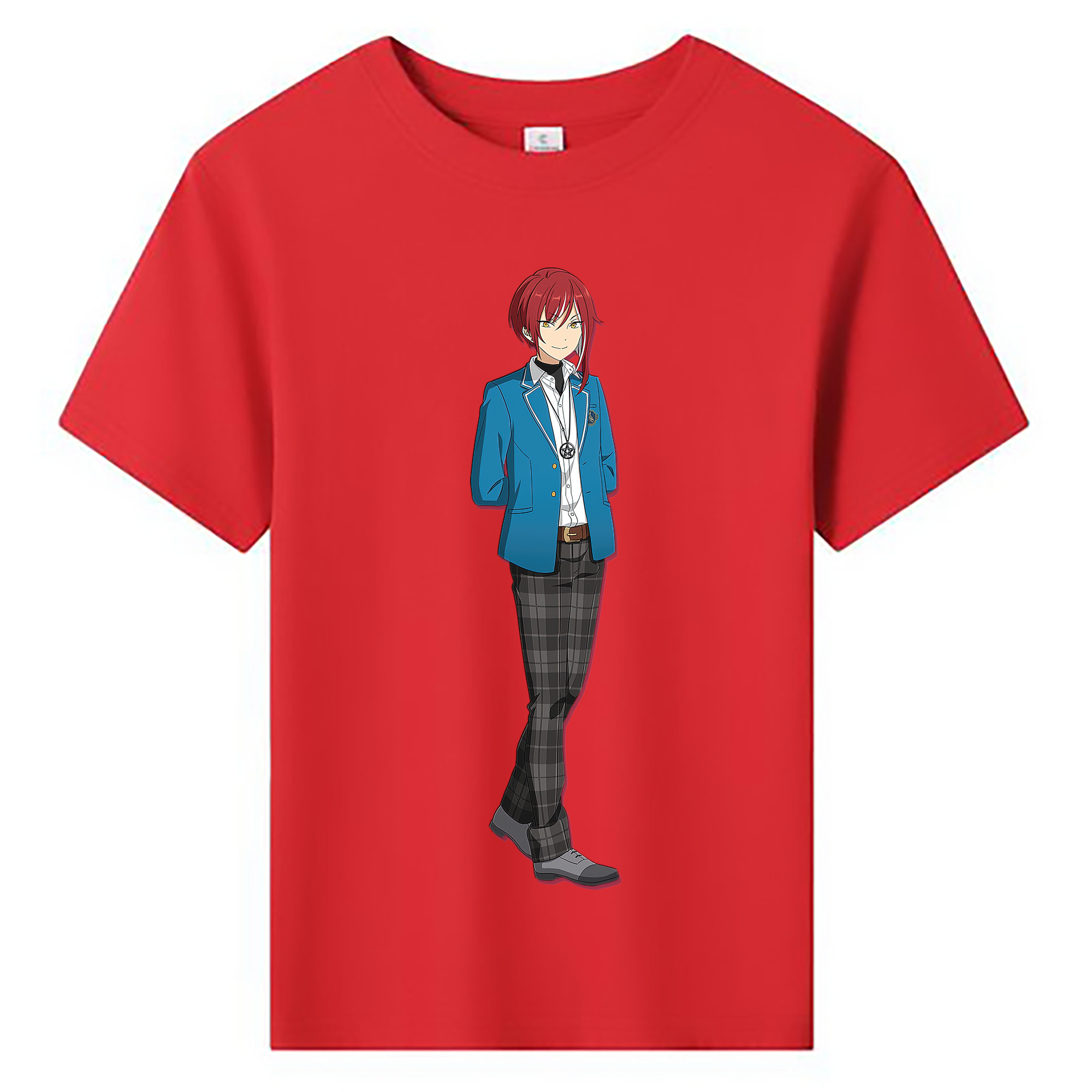 （画像用） あんさんぶるスターズ! Ensemble Stars 綿100％キッズTシャツ（フロントプリント）