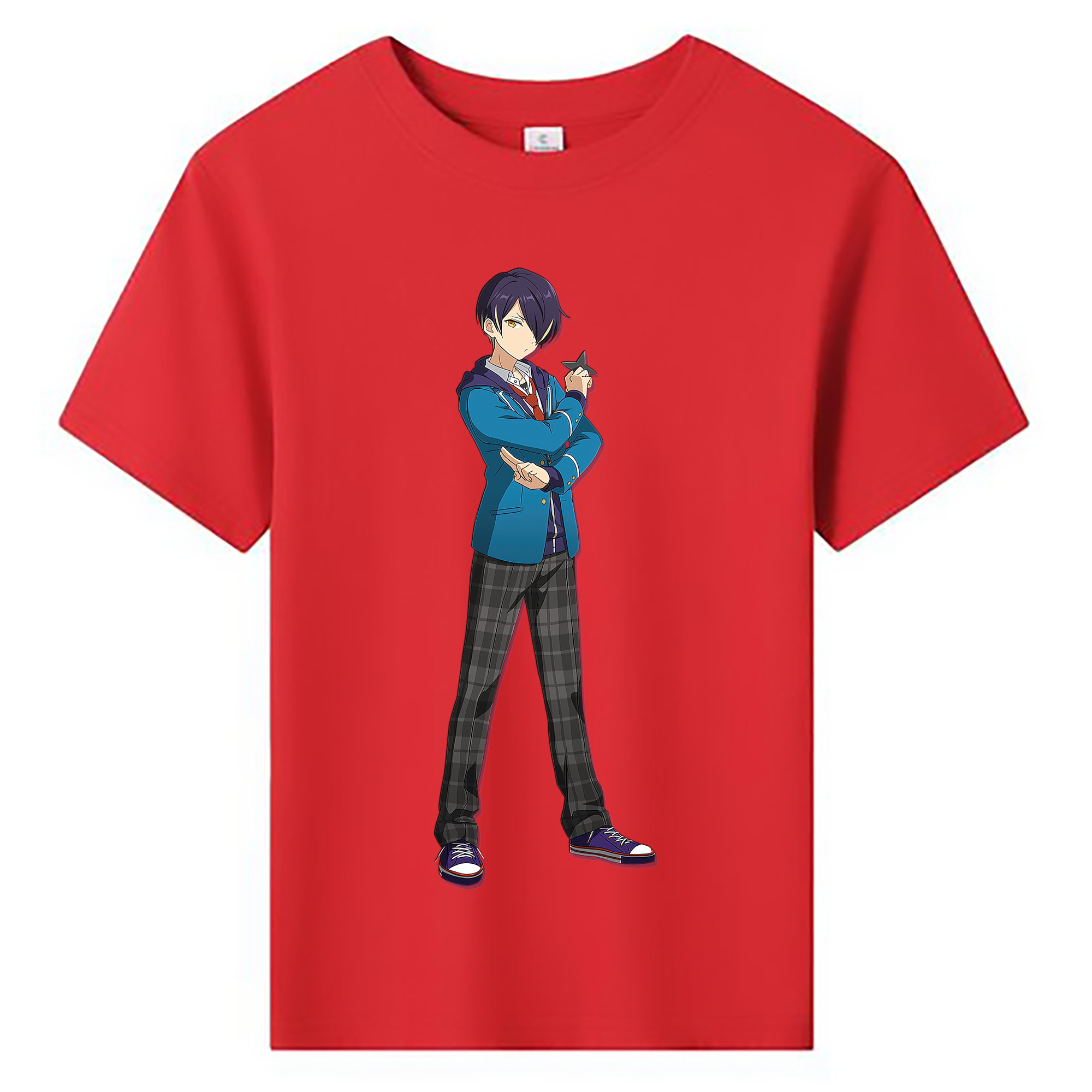 （画像用） あんさんぶるスターズ! Ensemble Stars 綿100％キッズTシャツ（フロントプリント）