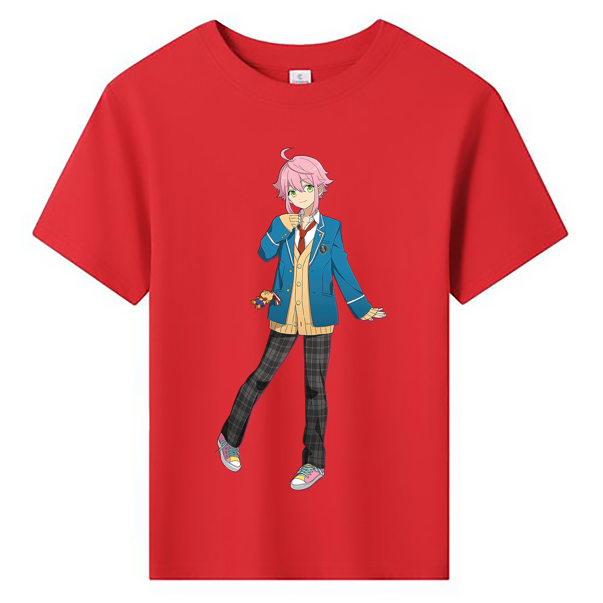 （画像用） あんさんぶるスターズ! Ensemble Stars 綿100％キッズTシャツ（フロントプリント）