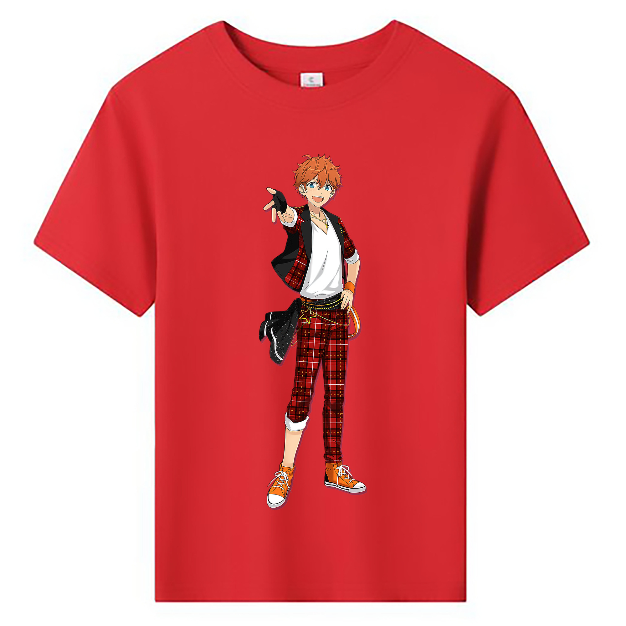 （画像用） あんさんぶるスターズ! Ensemble Stars 綿100％キッズTシャツ（フロントプリント）