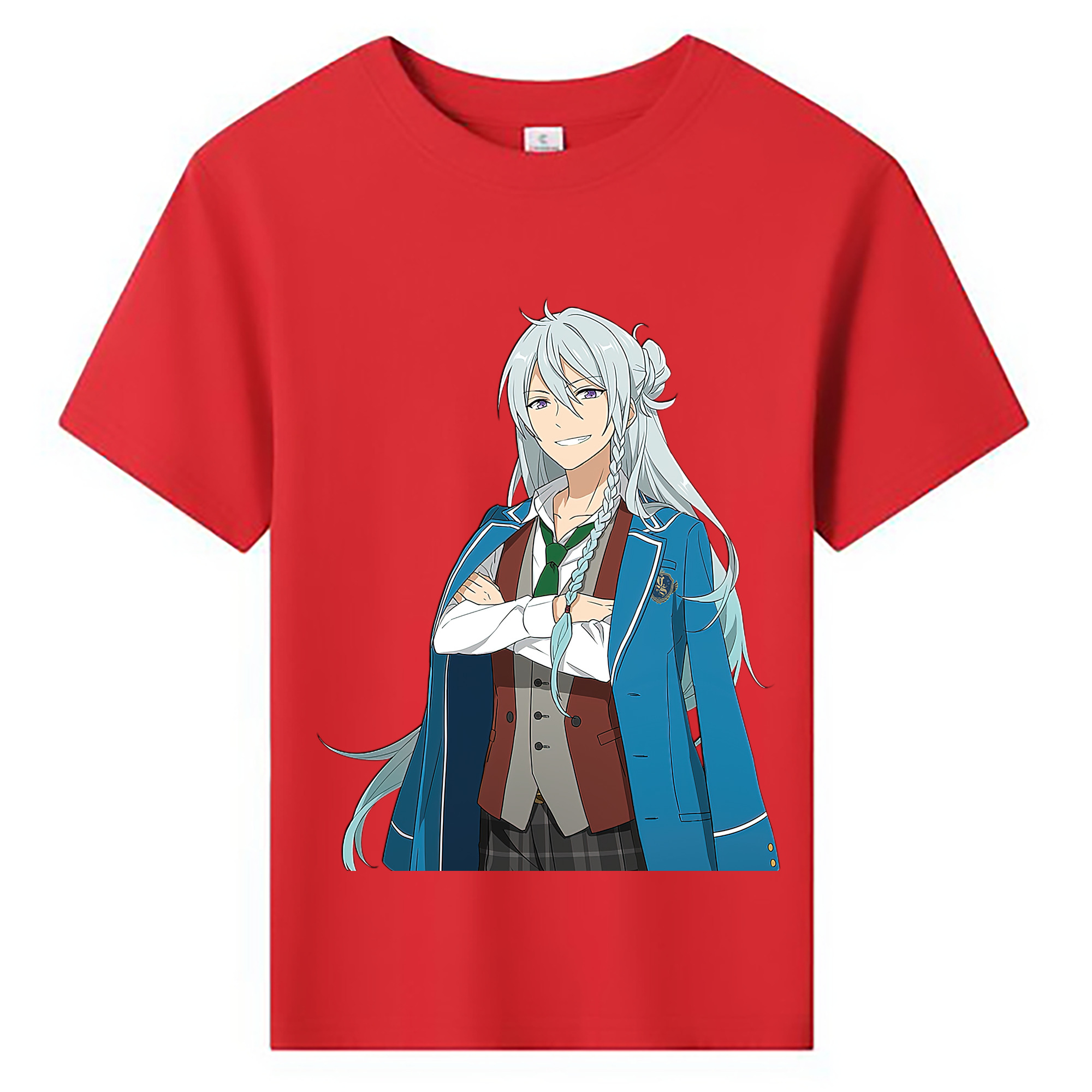 （画像用） あんさんぶるスターズ! Ensemble Stars 綿100％キッズTシャツ（フロントプリント）